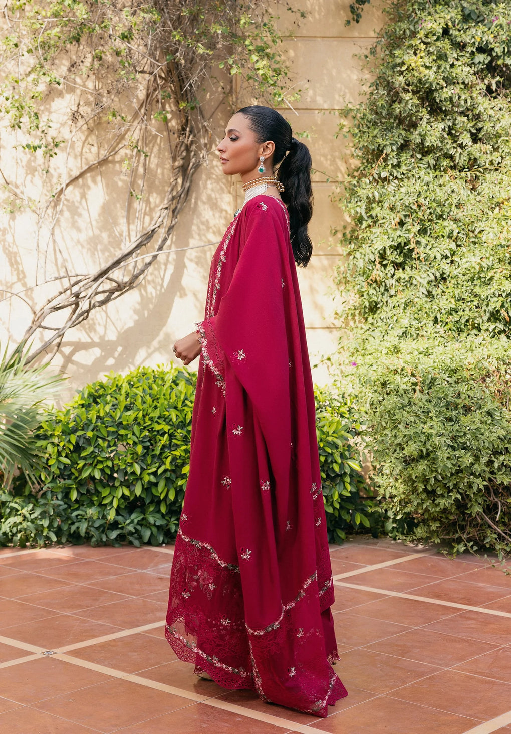 Elaf Premium | Luxury Winter 25 | EWK-6A VELVROSE - Official Elaf Premium stockist in UK - Sakeena London