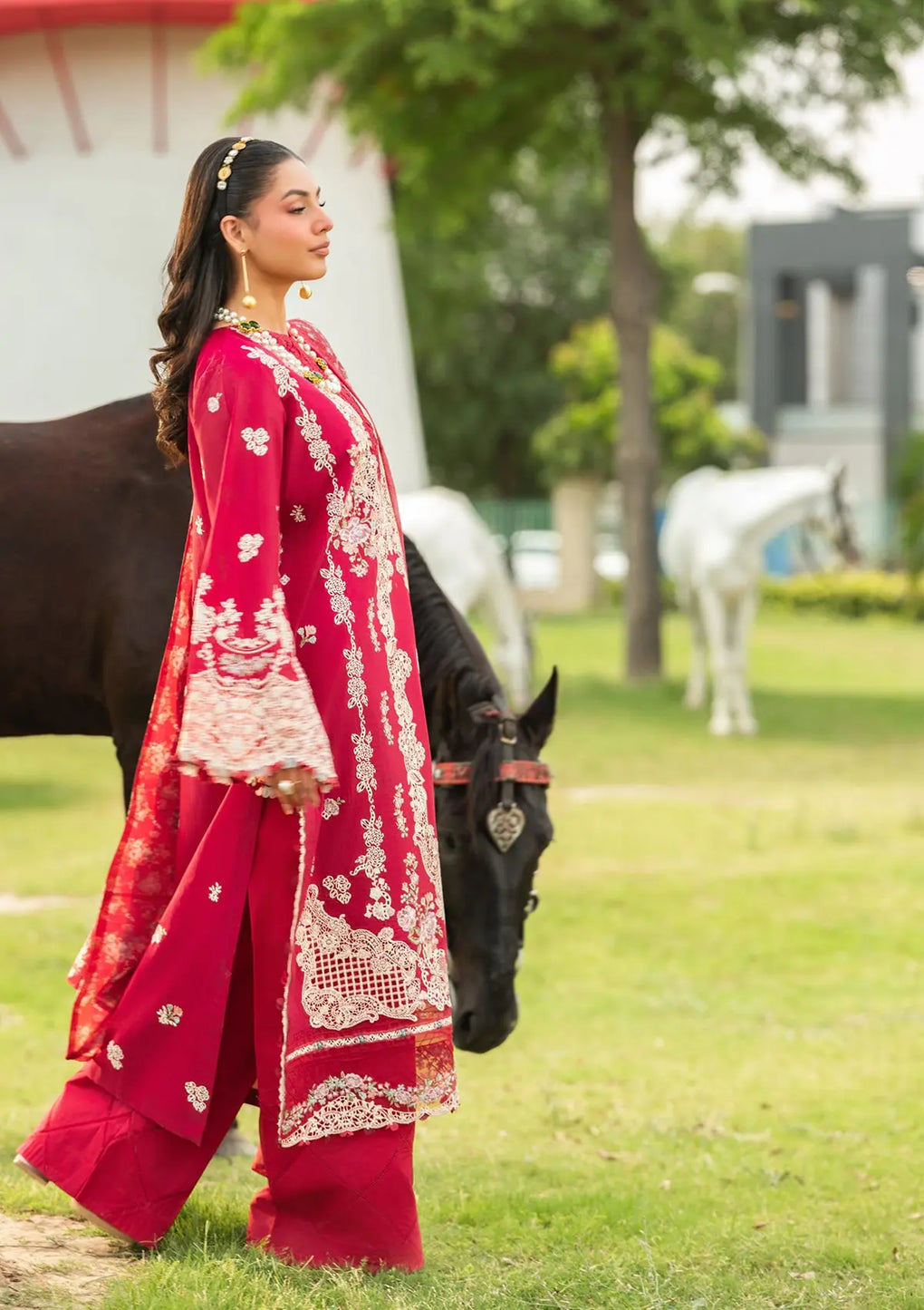Elaf Premium | Luxury Lawn 25 | ELH-6B JULIET - Official Elaf Premium stockist in UK - Sakeena London