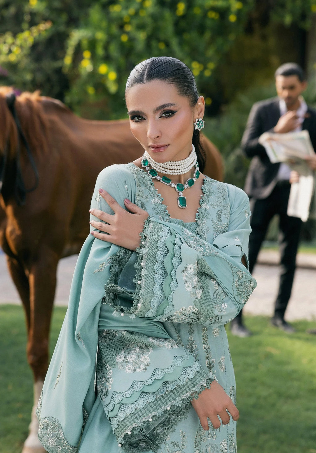 Elaf Premium | Luxury Winter 25 | EWK-7A MINTFROST - Official Elaf Premium stockist in UK - Sakeena London