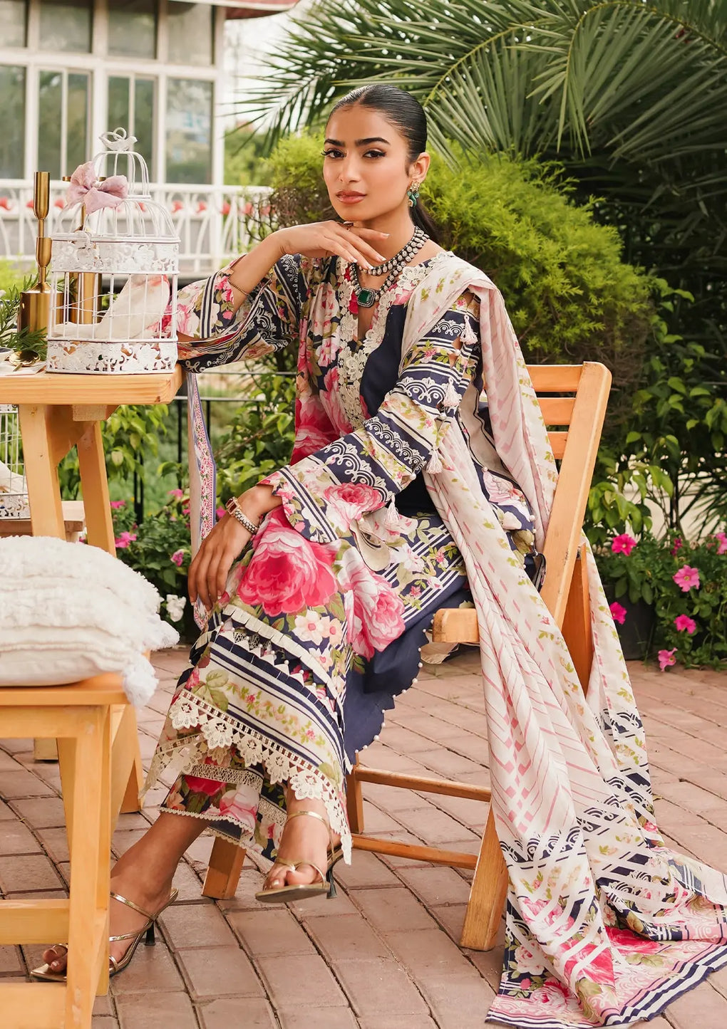 Elaf Premium | Printed Collection 24 | EEP-05B - Amica - Official Elaf Premium stockist in UK - Sakeena London