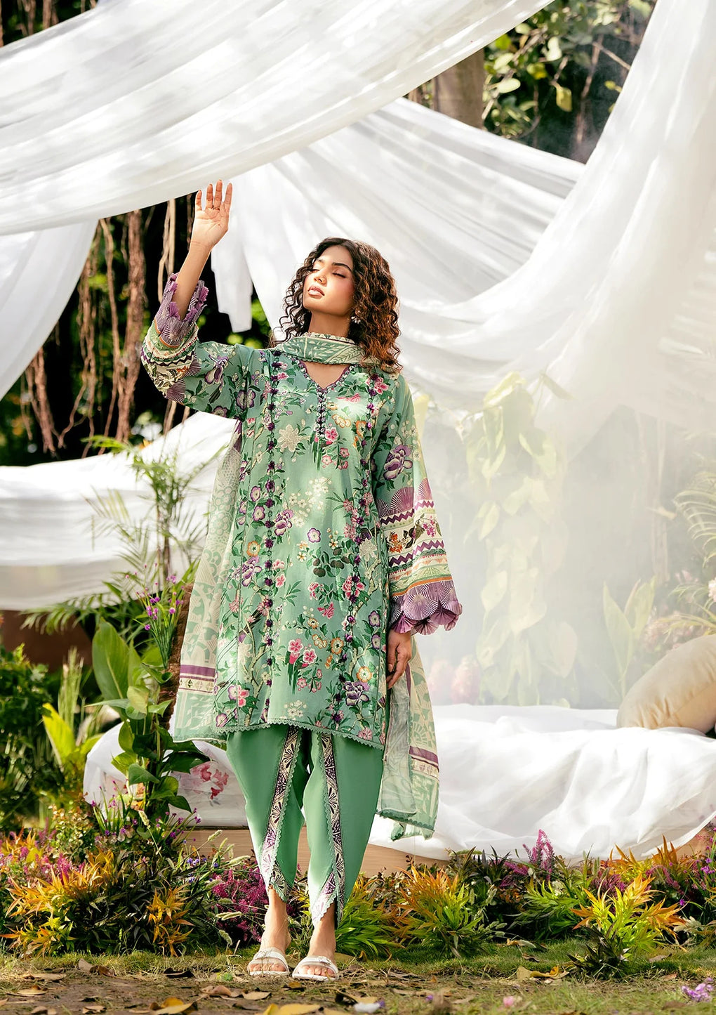 Elaf Premium | Prints 25 | EPS-8A MINTED DREAM - Official Elaf Premium stockist in UK - Sakeena London