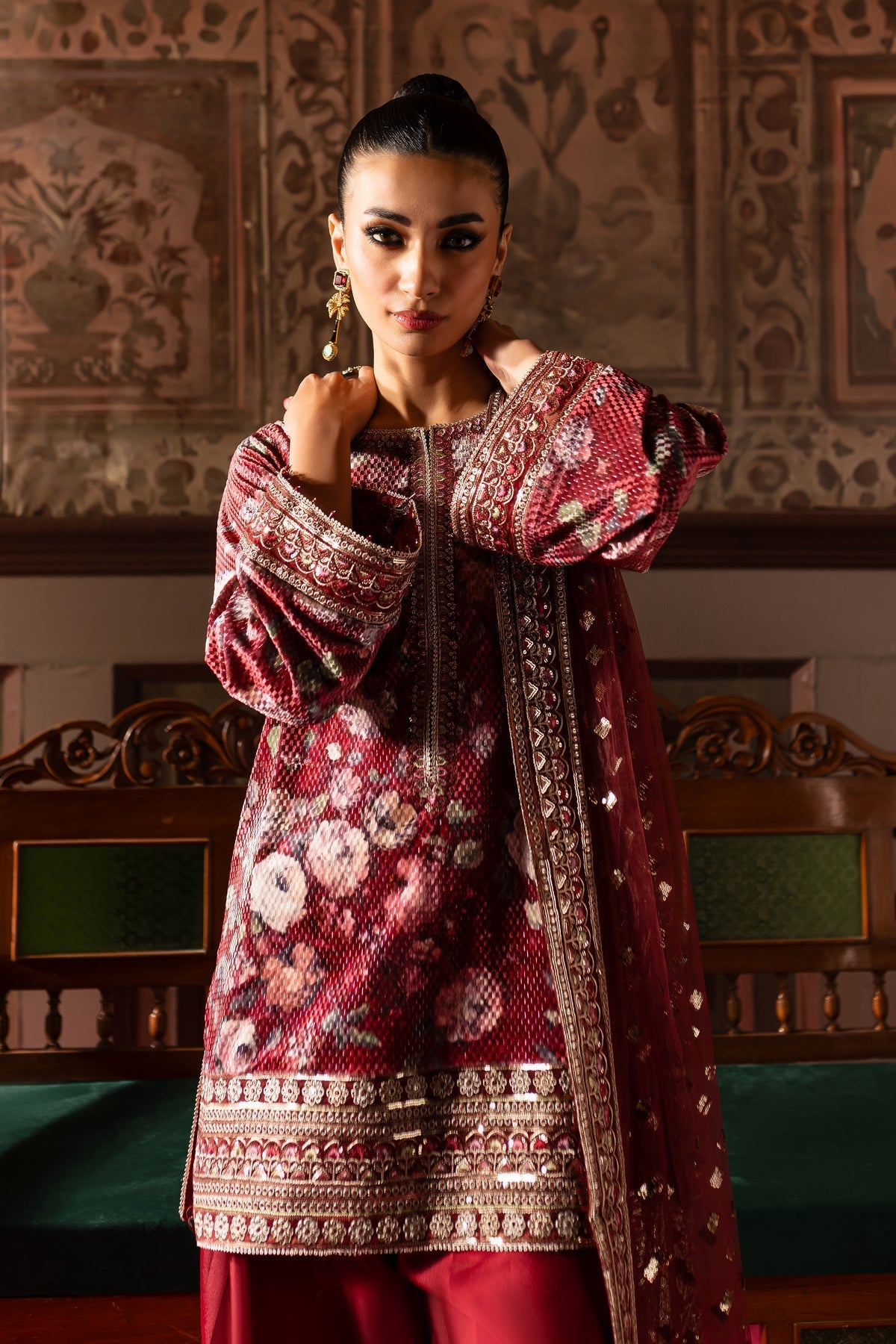 Batik | Zariya Festive Luxe Pret | Noor Bano - Official Batik stockist in UK - Sakeena London