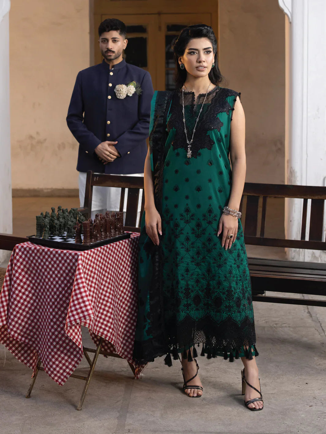 Faiza Faisal | Maya Luxury Lawn | Jaana - Official Faiza Faisal stockist in UK - Sakeena London