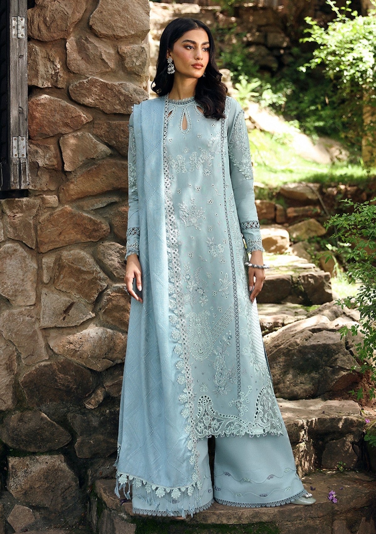 Winter Collection - Qalamkar - Qlinekari - Linen 24 - QLK24#08 - Neala