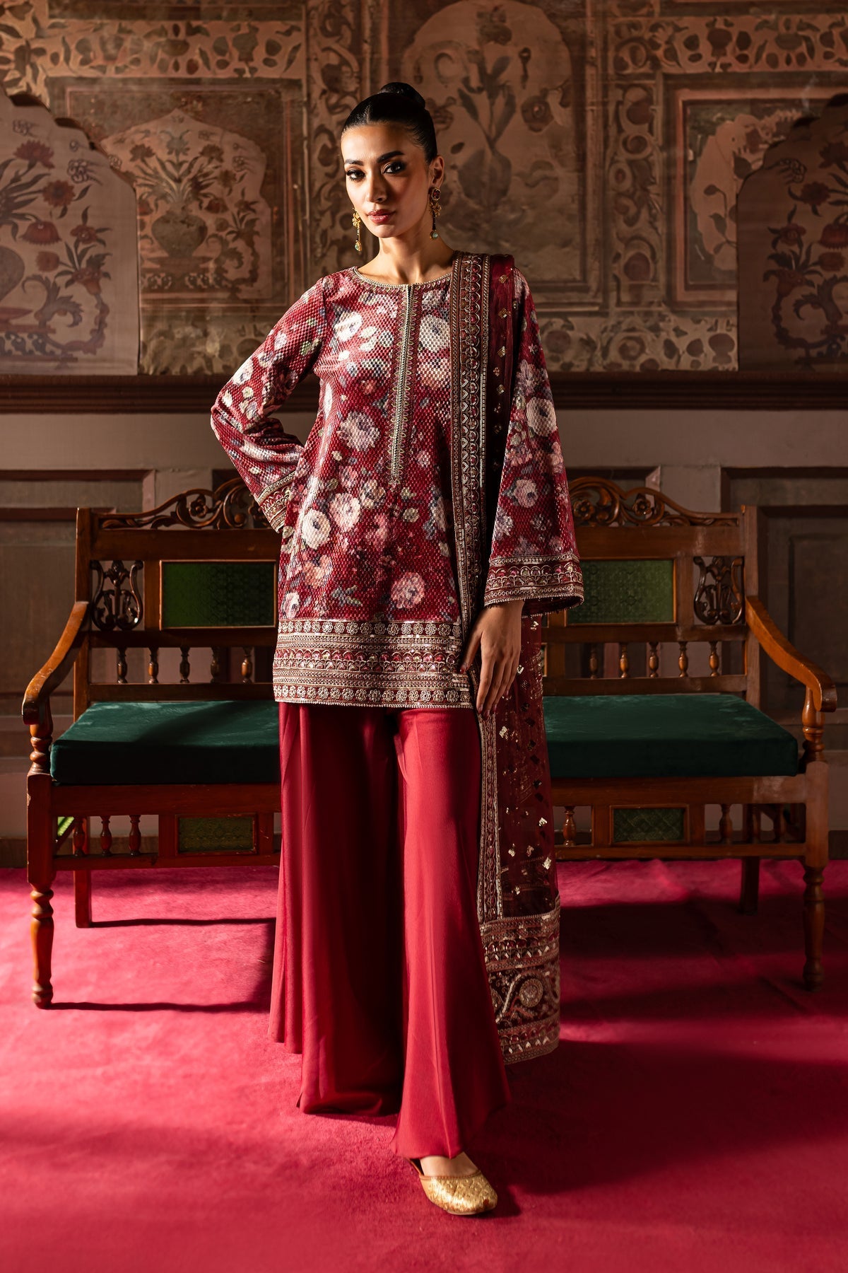 Batik | Zariya Festive Luxe Pret | Noor Bano - Official Batik stockist in UK - Sakeena London