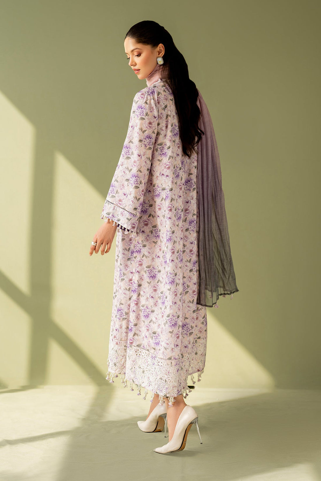 Baroque | Eid Printique | EMBROIDERED PRINTED LAWN UF-4168 - Official Baroque stockist in UK - Sakeena London