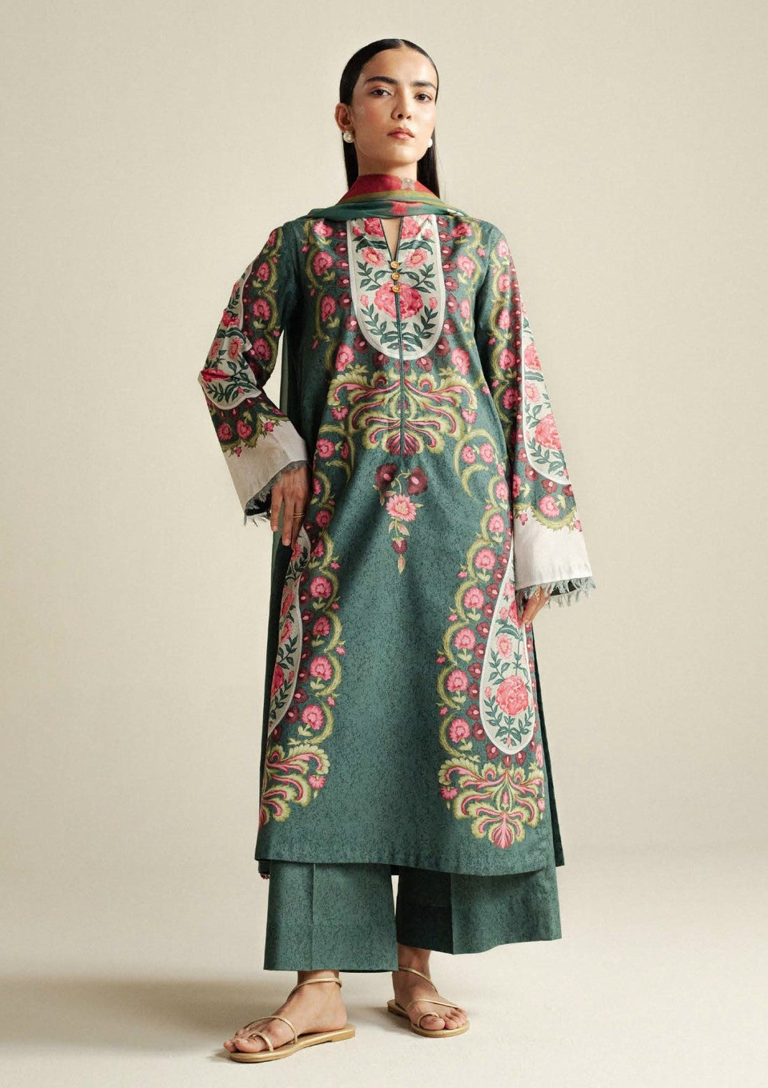 Zara Shahjahan | Coco Prints 25 | Sol-9A - Official Zara Shahjahan stockist in UK - Sakeena London