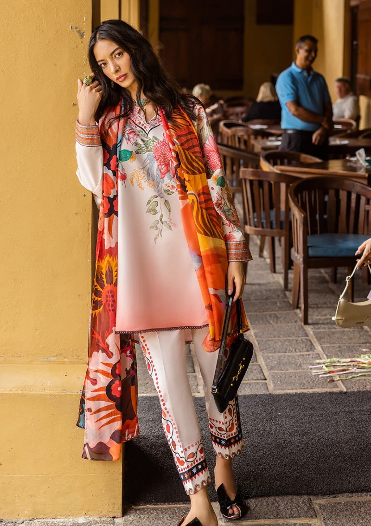 Lawn - Mushq - Hemline - La Dolce - Prints - D#07B - Clio