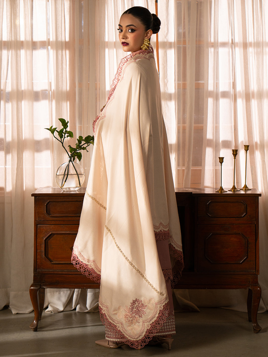 Bin Ilyas | Gulrukh Khaddar 25 | 62-A - Official Bin Ilyas stockist in UK - Sakeena London