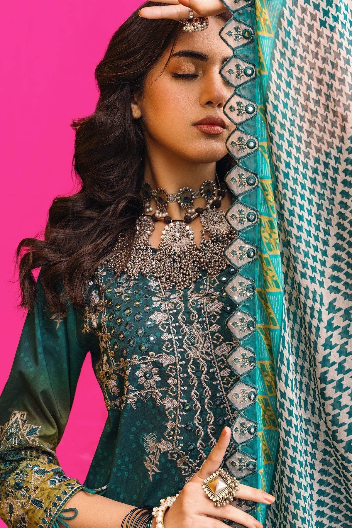 Charizma | Lawn Collection 24 | CH4-07 - Official Charizma stockist in UK - Sakeena London