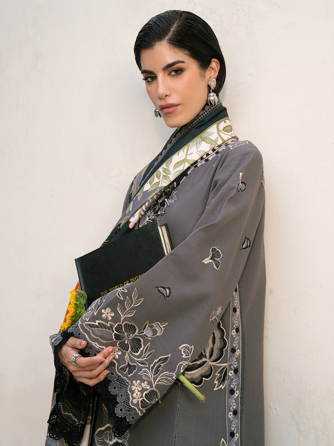 Bin Ilyas | Gulrukh Khaddar 25 | 63-A - Official Bin Ilyas stockist in UK - Sakeena London
