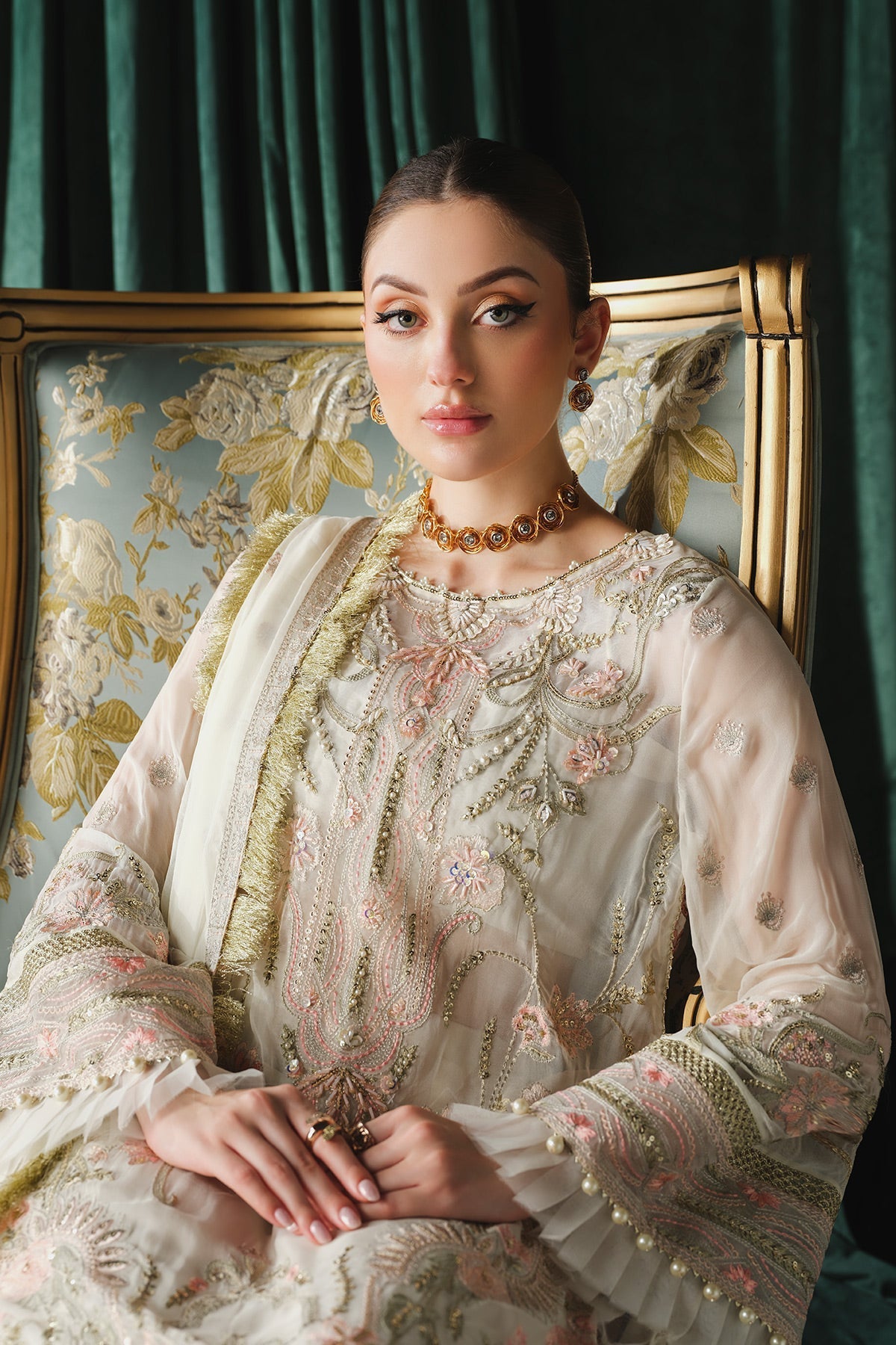 Paras by Pasha | Ayla Luxury Formals | PR107 Jasmine - Official Paras by Pasha stockist in UK - Sakeena London