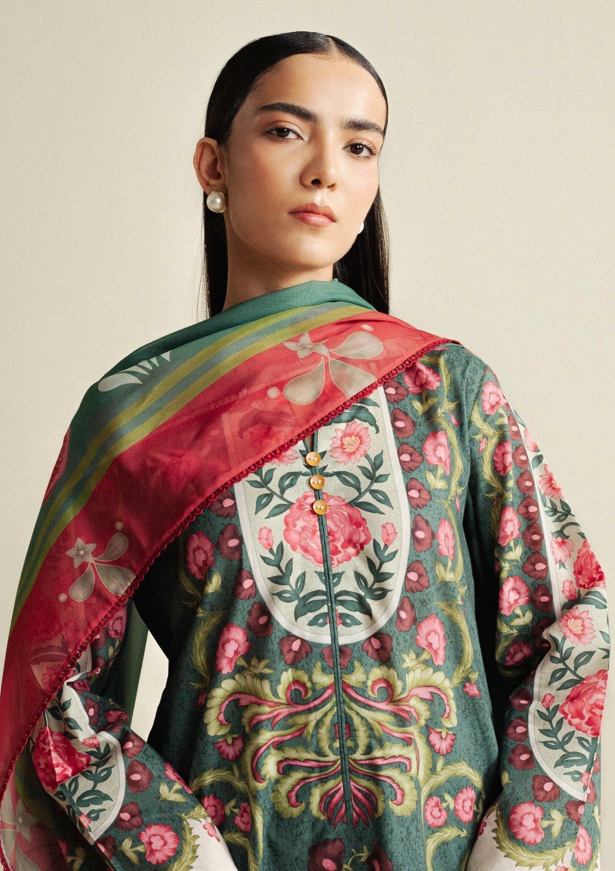 Zara Shahjahan | Coco Prints 25 | Sol-9A - Official Zara Shahjahan stockist in UK - Sakeena London
