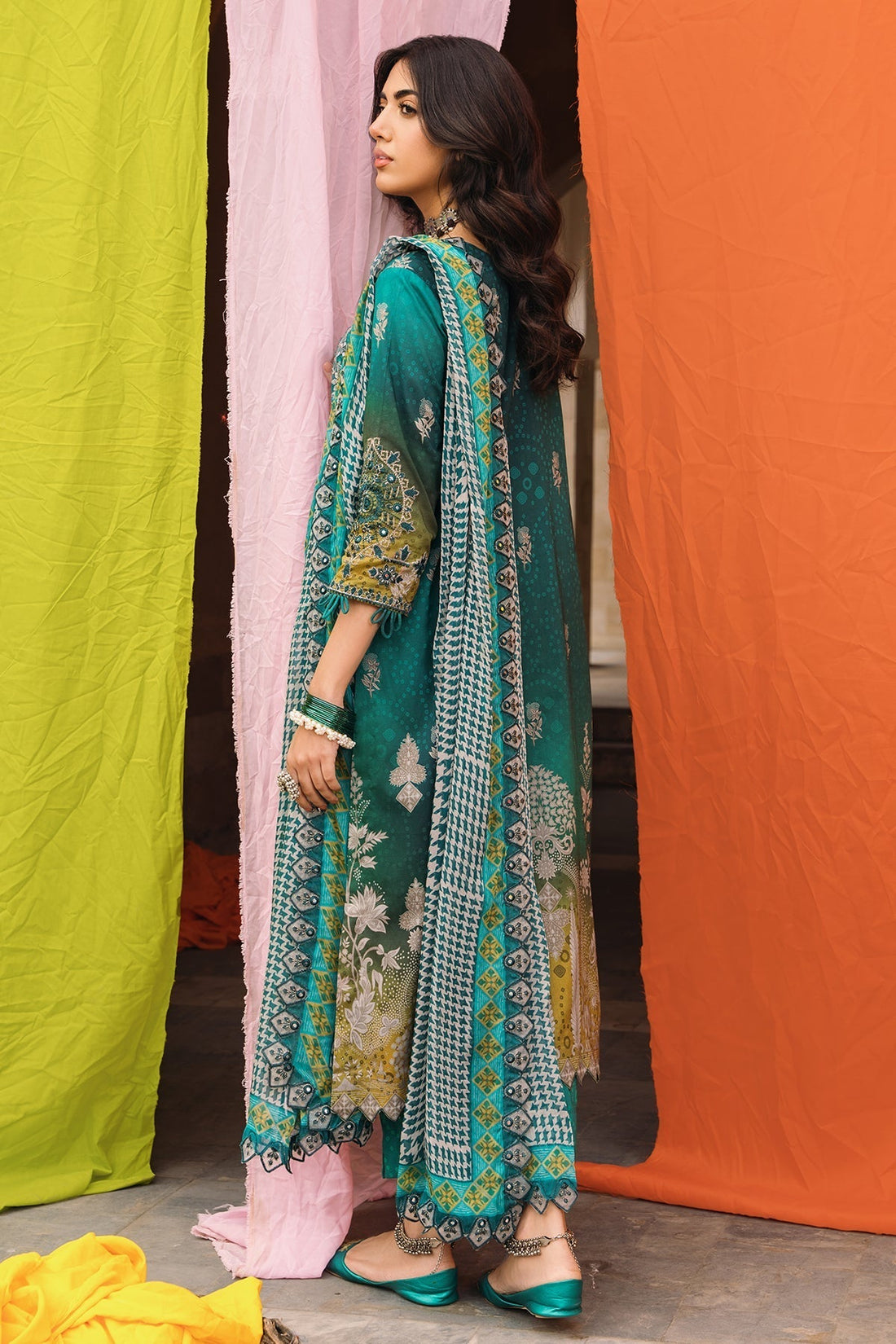 Charizma | Lawn Collection 24 | CH4-07 - Official Charizma stockist in UK - Sakeena London