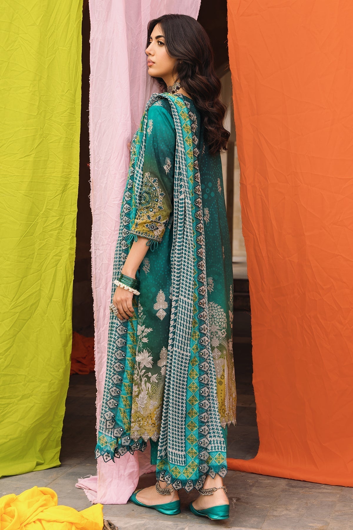 Charizma | Lawn Collection 24 | CH4-07 - Official Charizma stockist in UK - Sakeena London