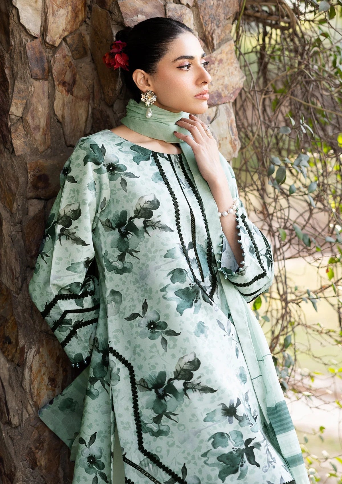 Lawn - Alizeh - Sheen Prints 25 - AF-PL-6042 - Arsh