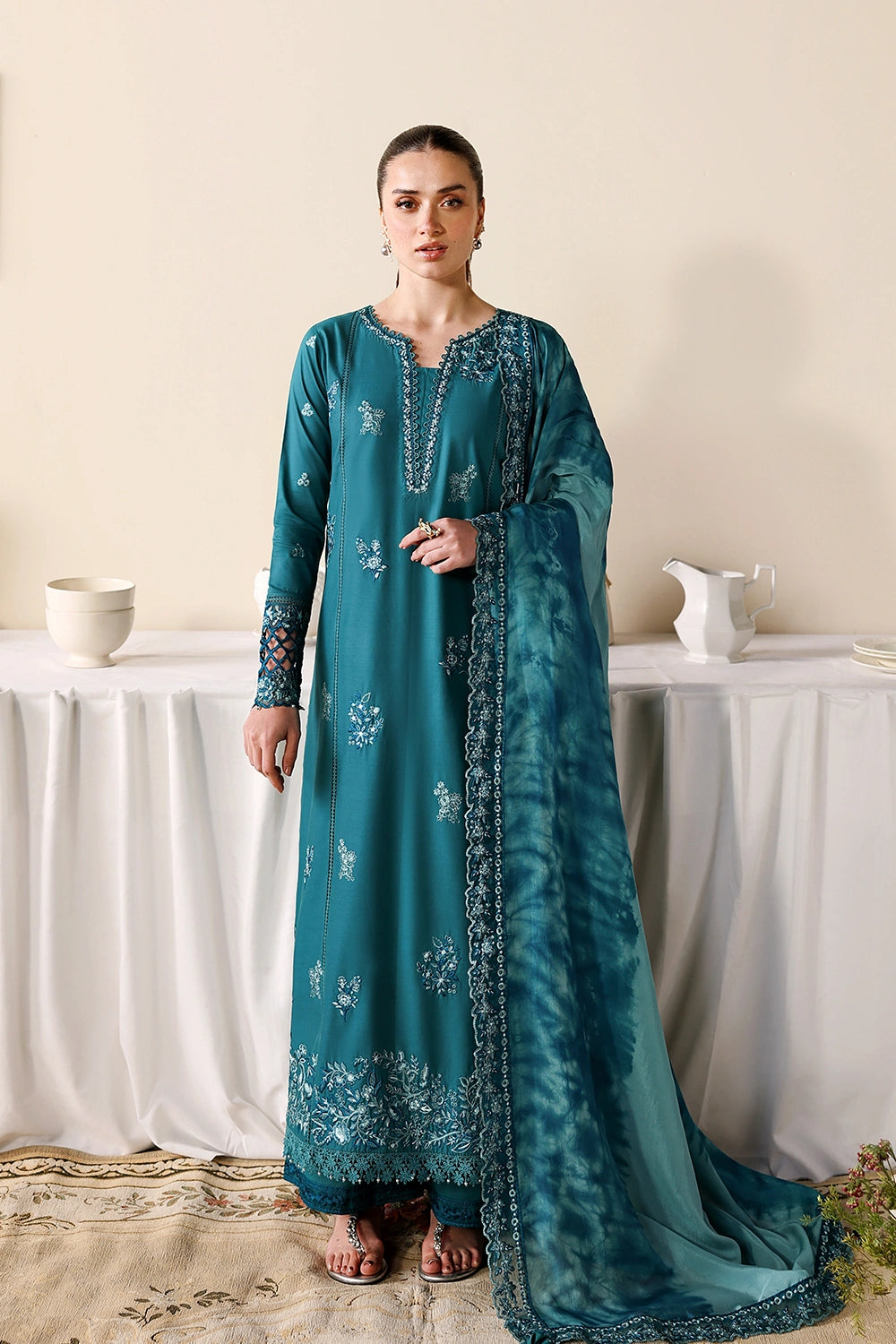 Azure | Luxury Lawn 26 | Sea Breeze