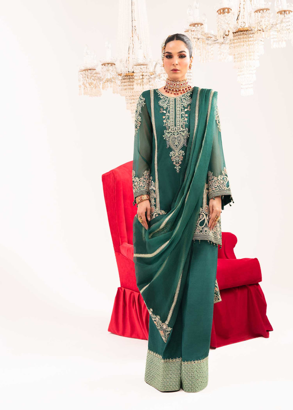Dastoor | Sajni Luxury Eid Collection 24 | Mehrmaa - Official Dastoor stockist in UK - Sakeena London