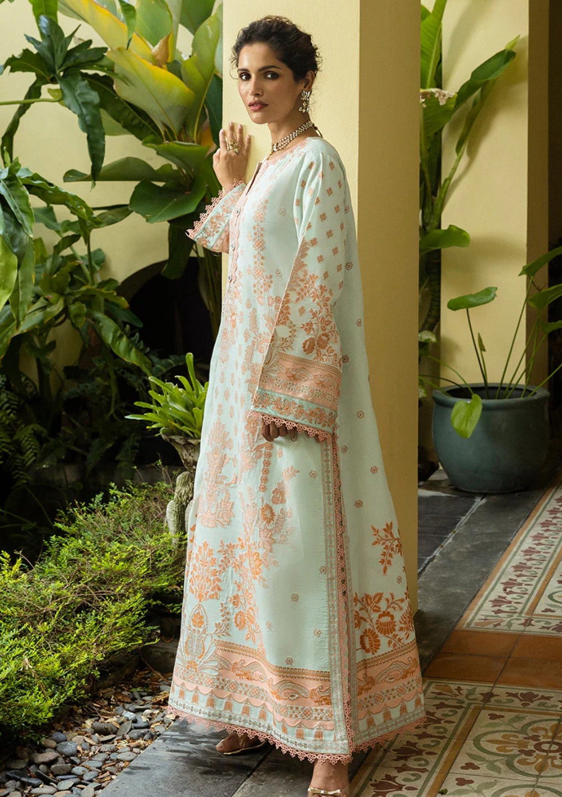 Lawn - Mushq - Seraph Jacquard - MSJ25#08 - Amalthea