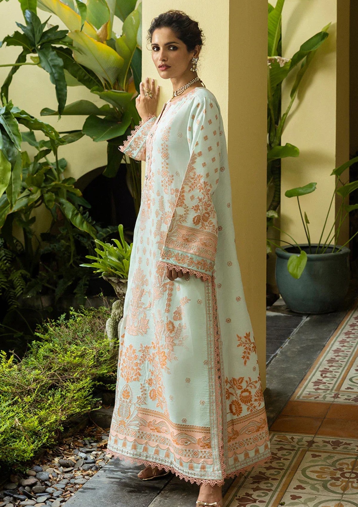 Lawn - Mushq - Seraph Jacquard - MSJ25#08 - Amalthea
