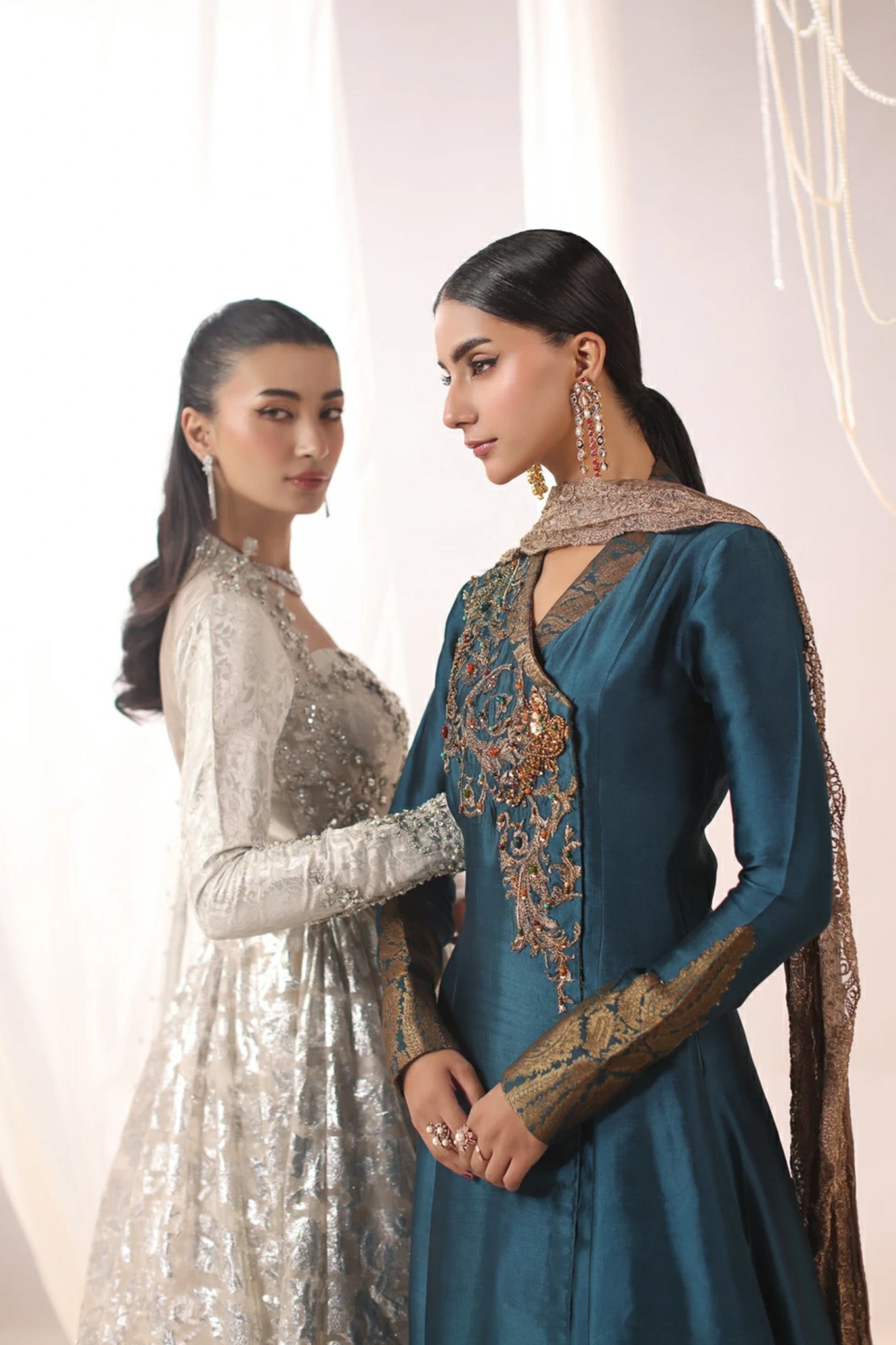Musferah Saad | Into Twilight | Teal Temptress