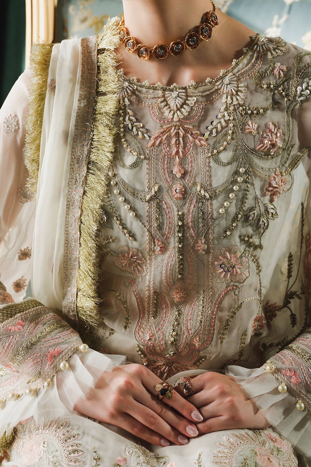 Paras by Pasha | Ayla Luxury Formals | PR107 Jasmine - Official Paras by Pasha stockist in UK - Sakeena London
