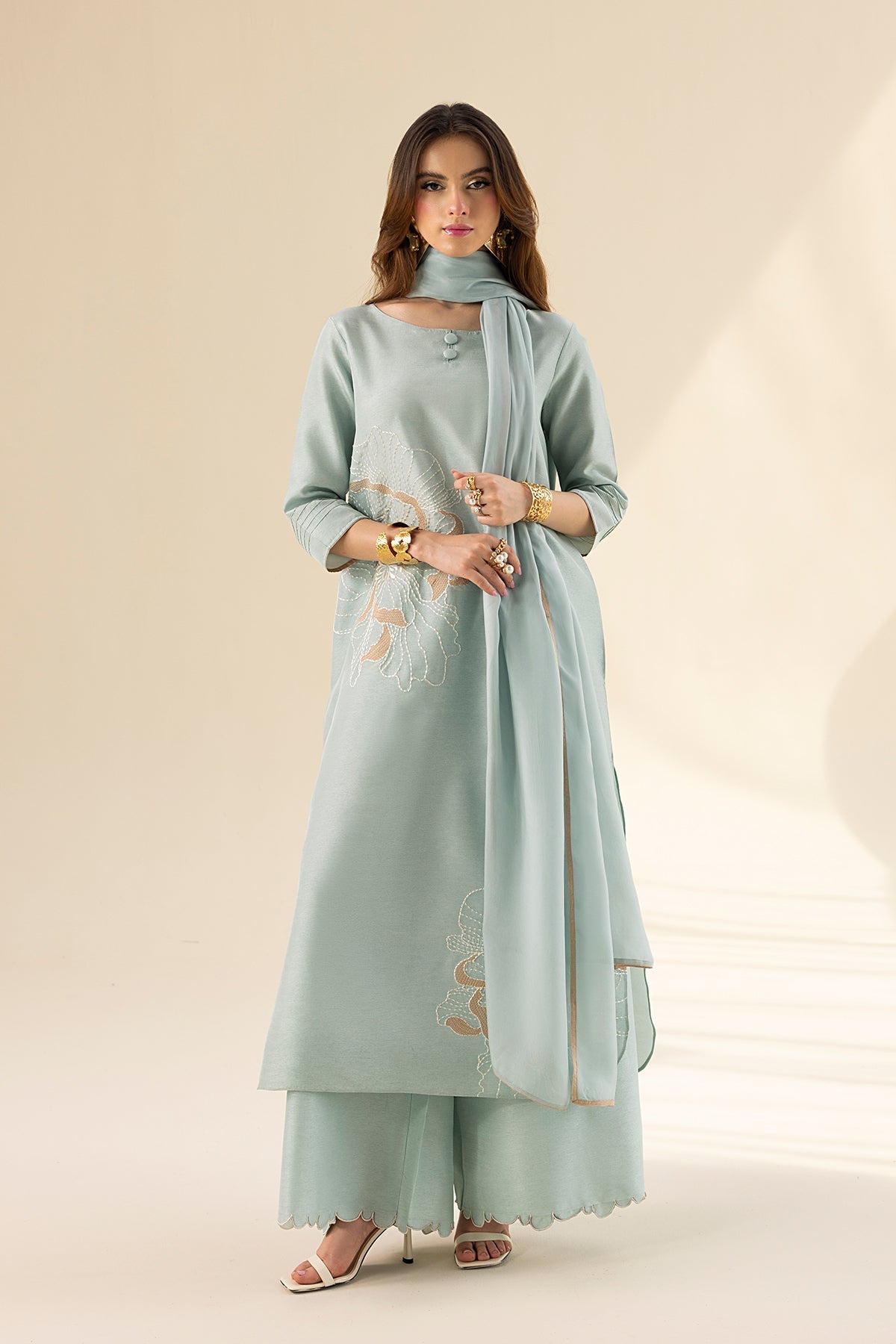 Erum Khan | Lillia Summer Edit | Aqua Breeze - Official Erum Khan stockist in UK - Sakeena London