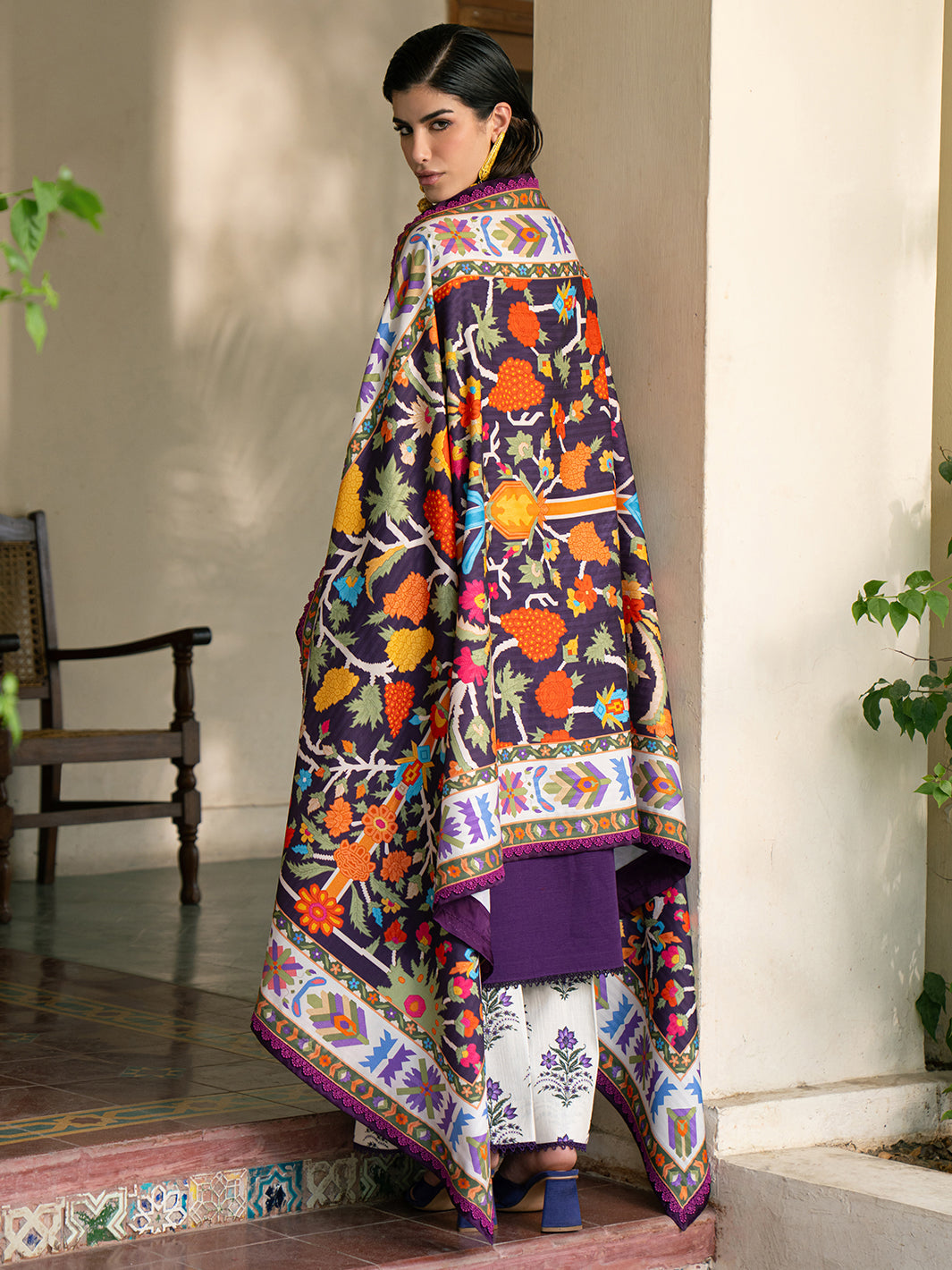 Bin Ilyas | Gulrukh Khaddar 25 | 66-A - Official Bin Ilyas stockist in UK - Sakeena London