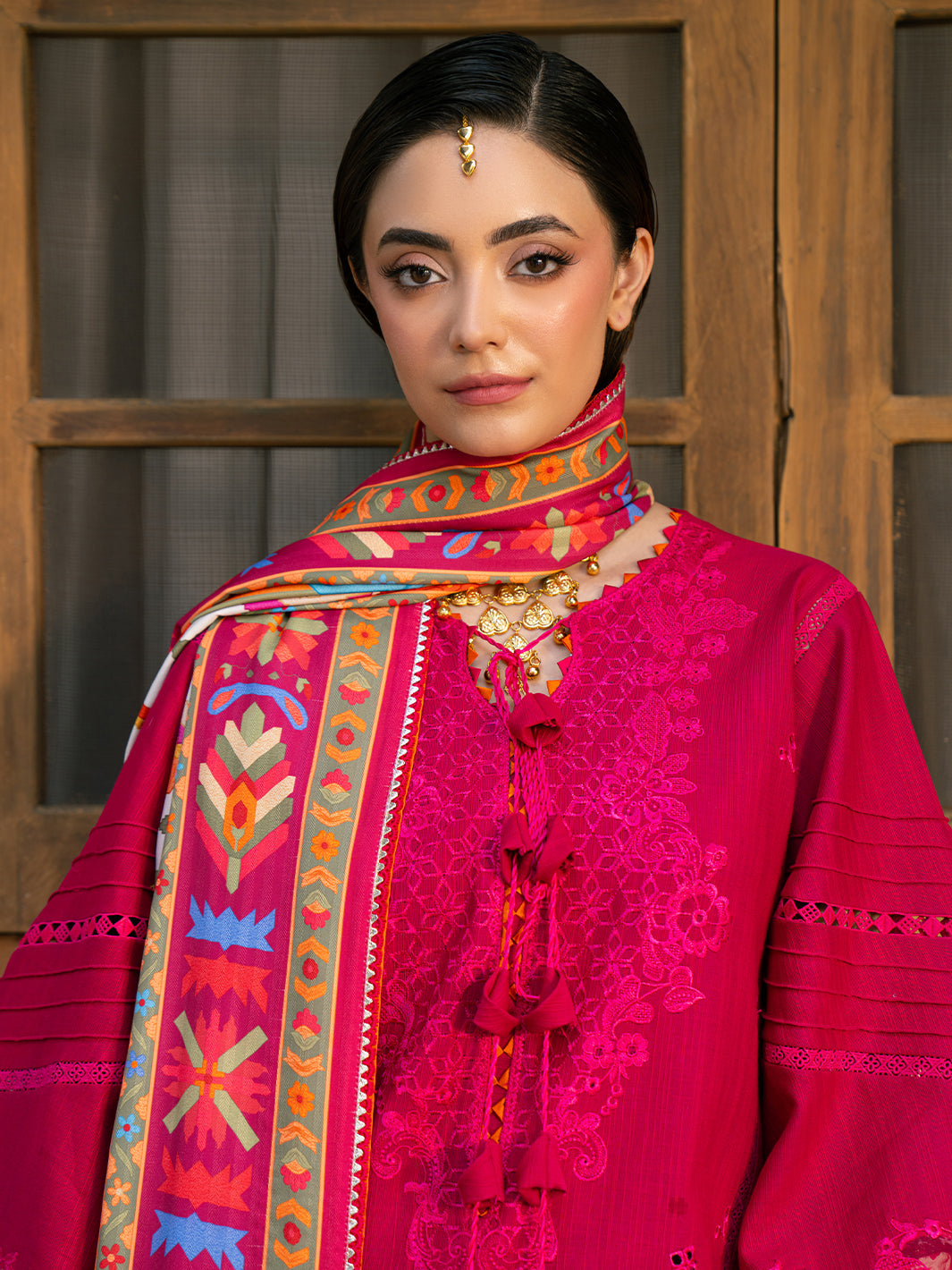 Bin Ilyas | Gulrukh Khaddar 25 | 66-B - Official Bin Ilyas stockist in UK - Sakeena London