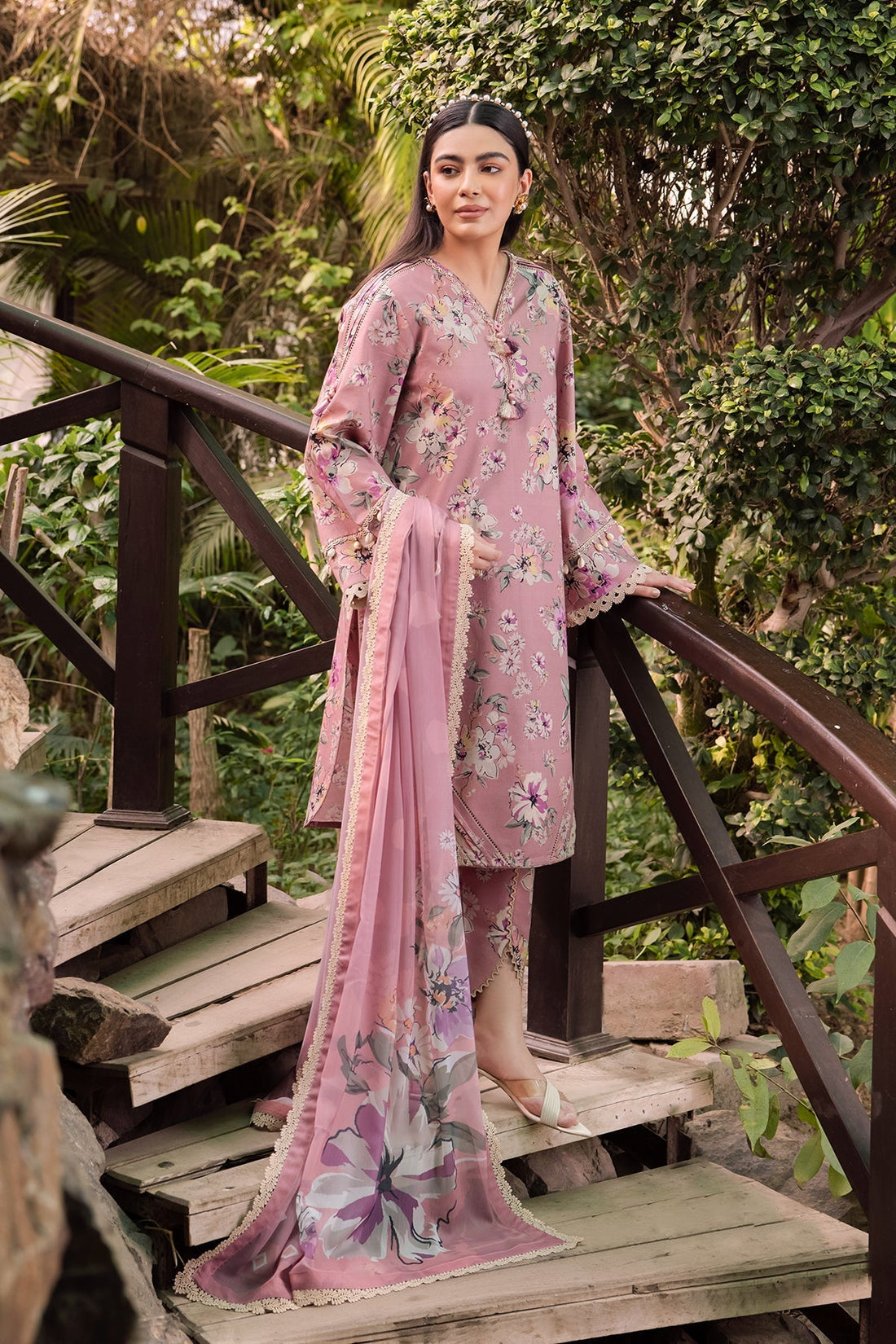 Alizeh | Sheen Lawn Prints 24 | CAMELIA - Official Alizeh stockist in UK - Sakeena London