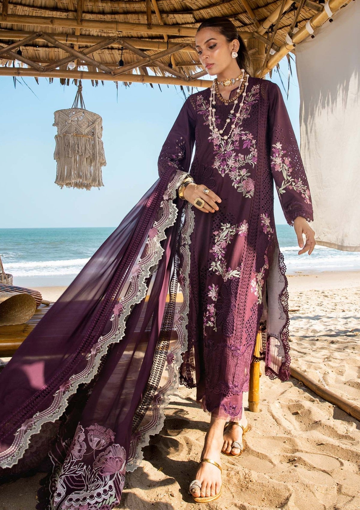 Lawn - Saira Shakira - Unstitched Festive 25 - DAHLIA-B