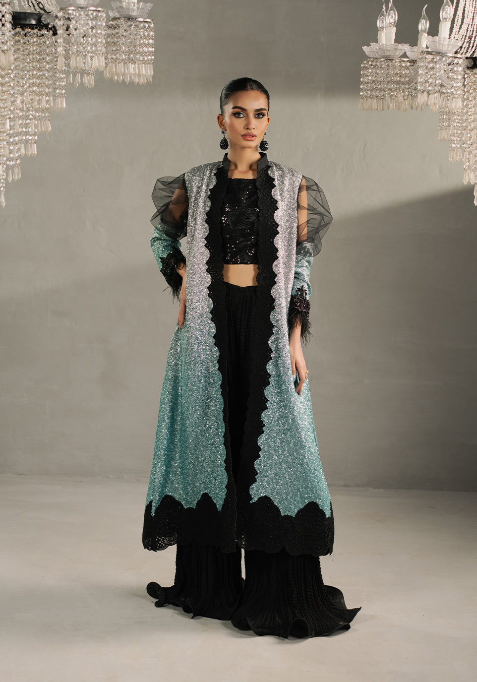 Zarqash | Silk Edit | ZQS 020 MEIRA - Official Zarqash stockist in UK - Sakeena London