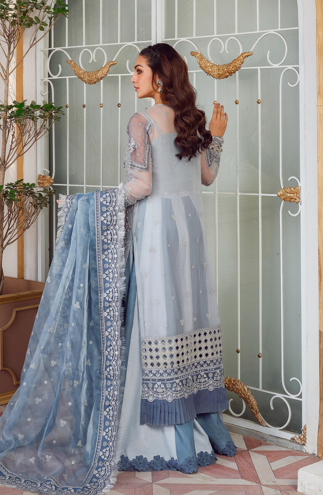 Mina Kashif | Luxury Pret | MK23-13-A/B - Official Mina Kashif stockist in UK - Sakeena London