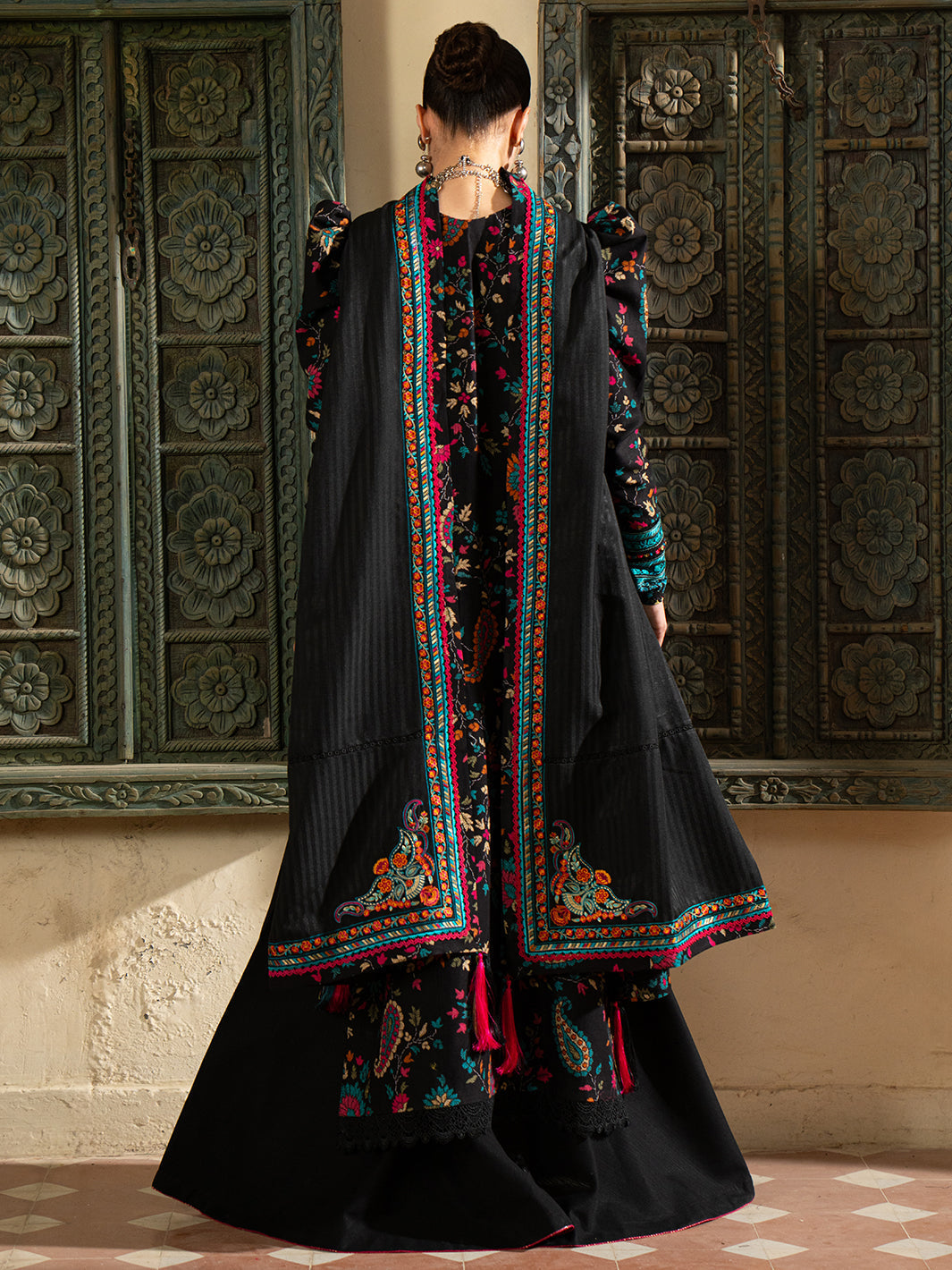 Bin Ilyas | Gulrukh Khaddar 25 | 67-A - Official Bin Ilyas stockist in UK - Sakeena London