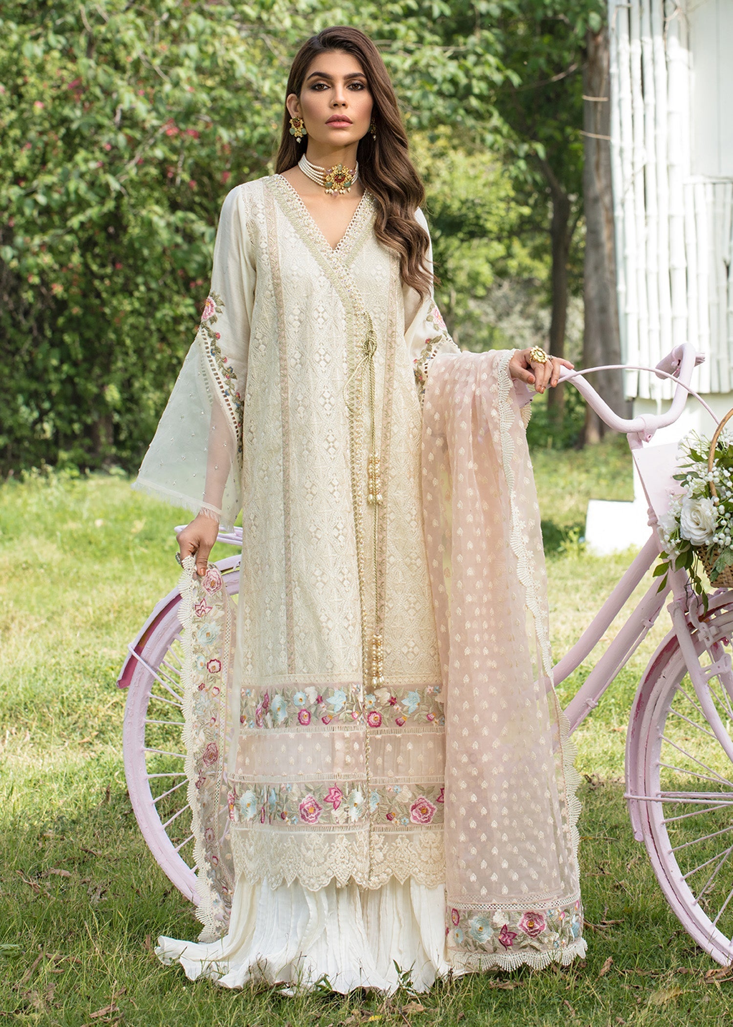 Saira Shakira | Luxury Pret | Blooming Jasmine - Official Saira Shakira stockist in UK - Sakeena London