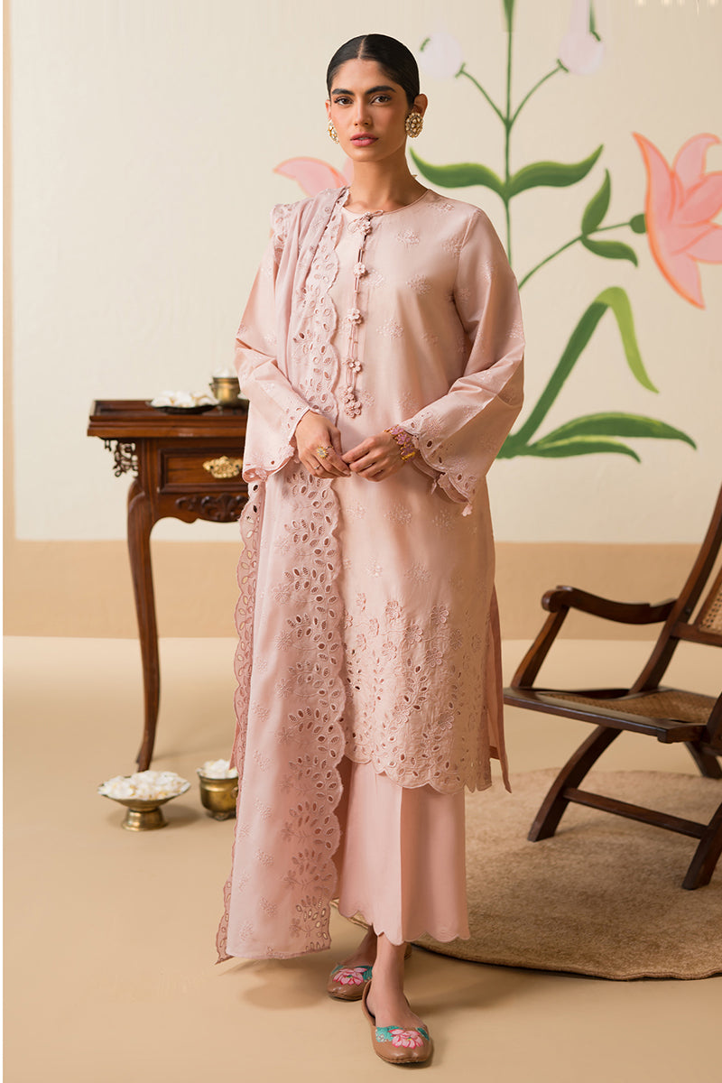 Cross Stitch | Chikankari Lawn Collection | P-04 - Official Cross Stitch stockist in UK - Sakeena London