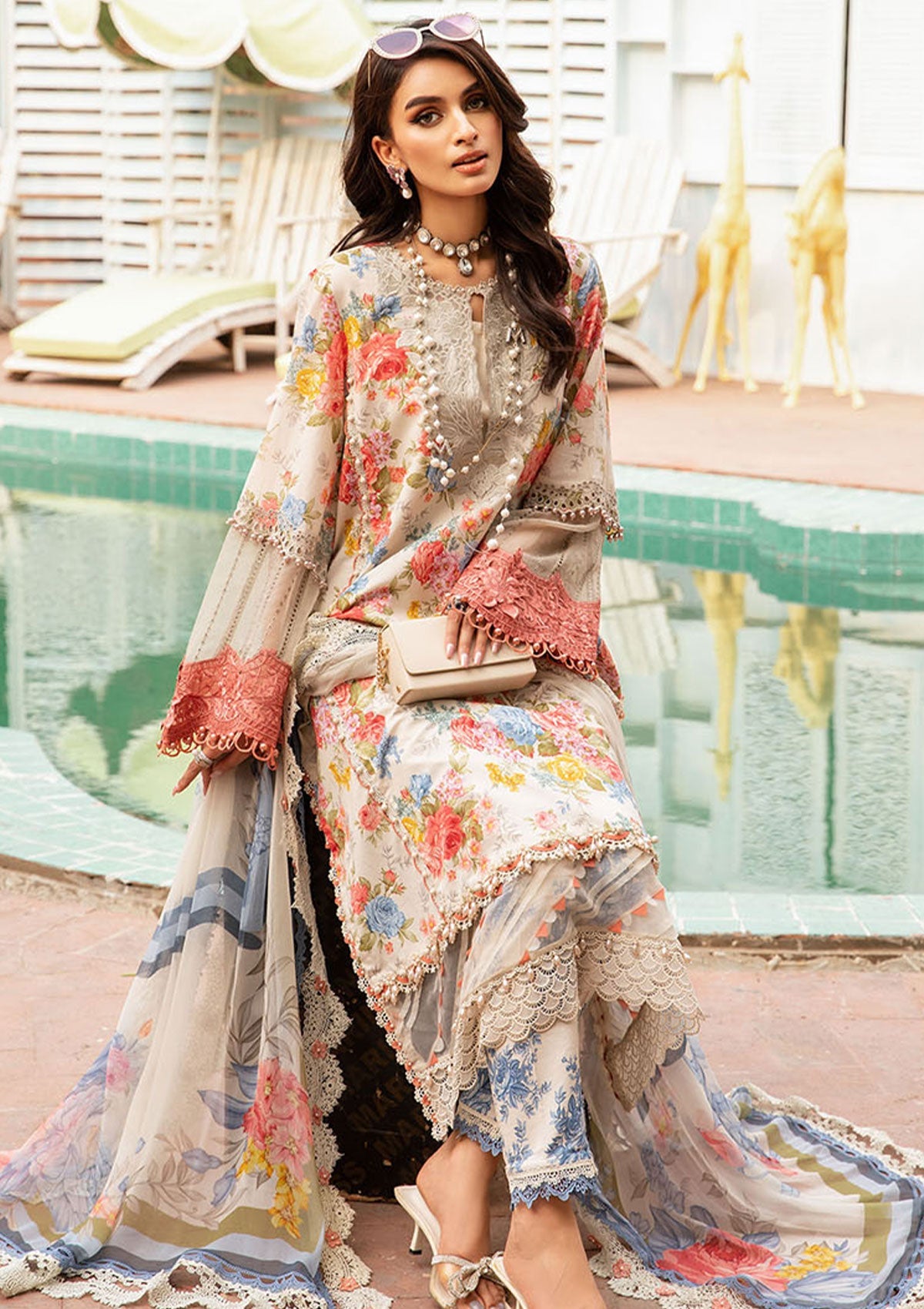 Lawn Collection - Maria B - M Prints - Eid 2 Edit - MP24#4A