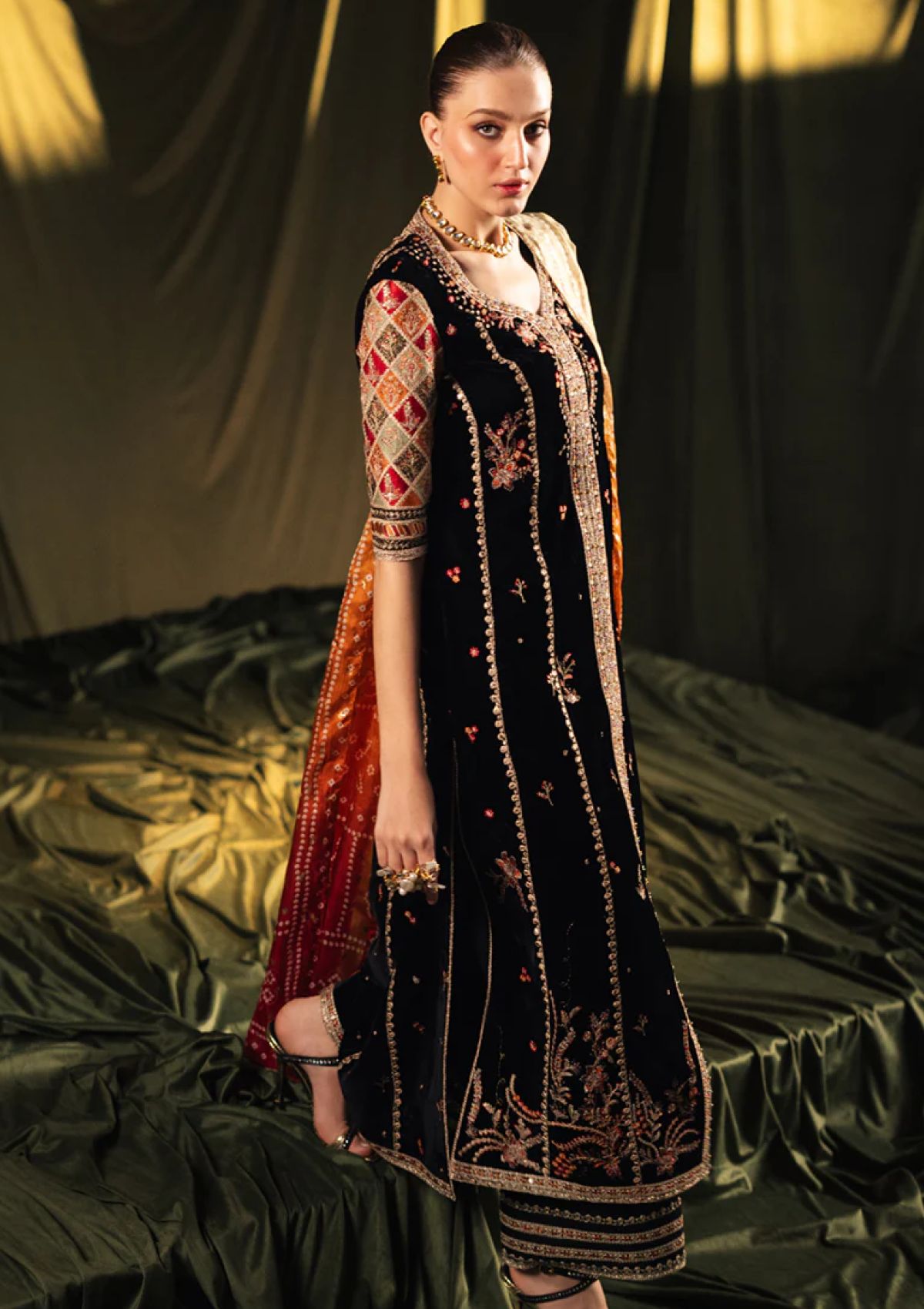 Winter Collection - Qalamkar - Velvet Edit - QV24#06 - ZOLA