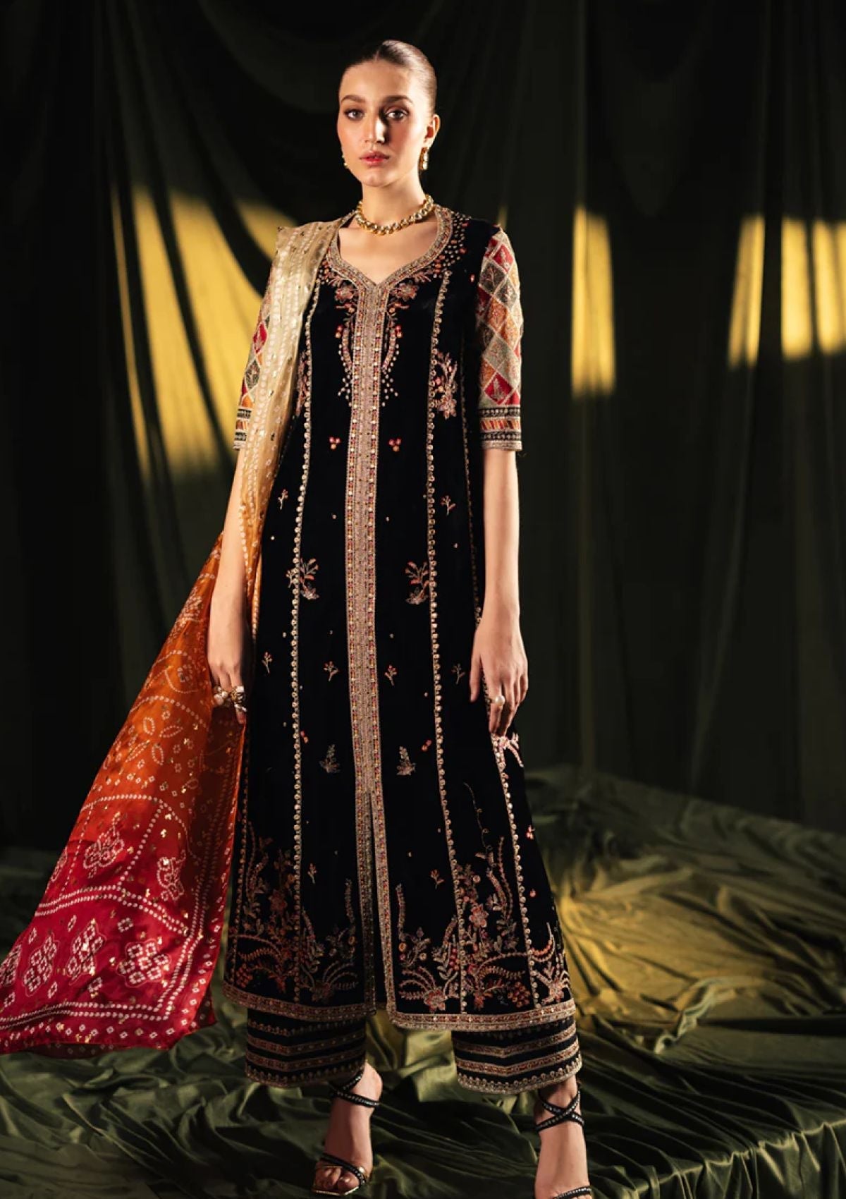 Winter Collection - Qalamkar - Velvet Edit - QV24#06 - ZOLA