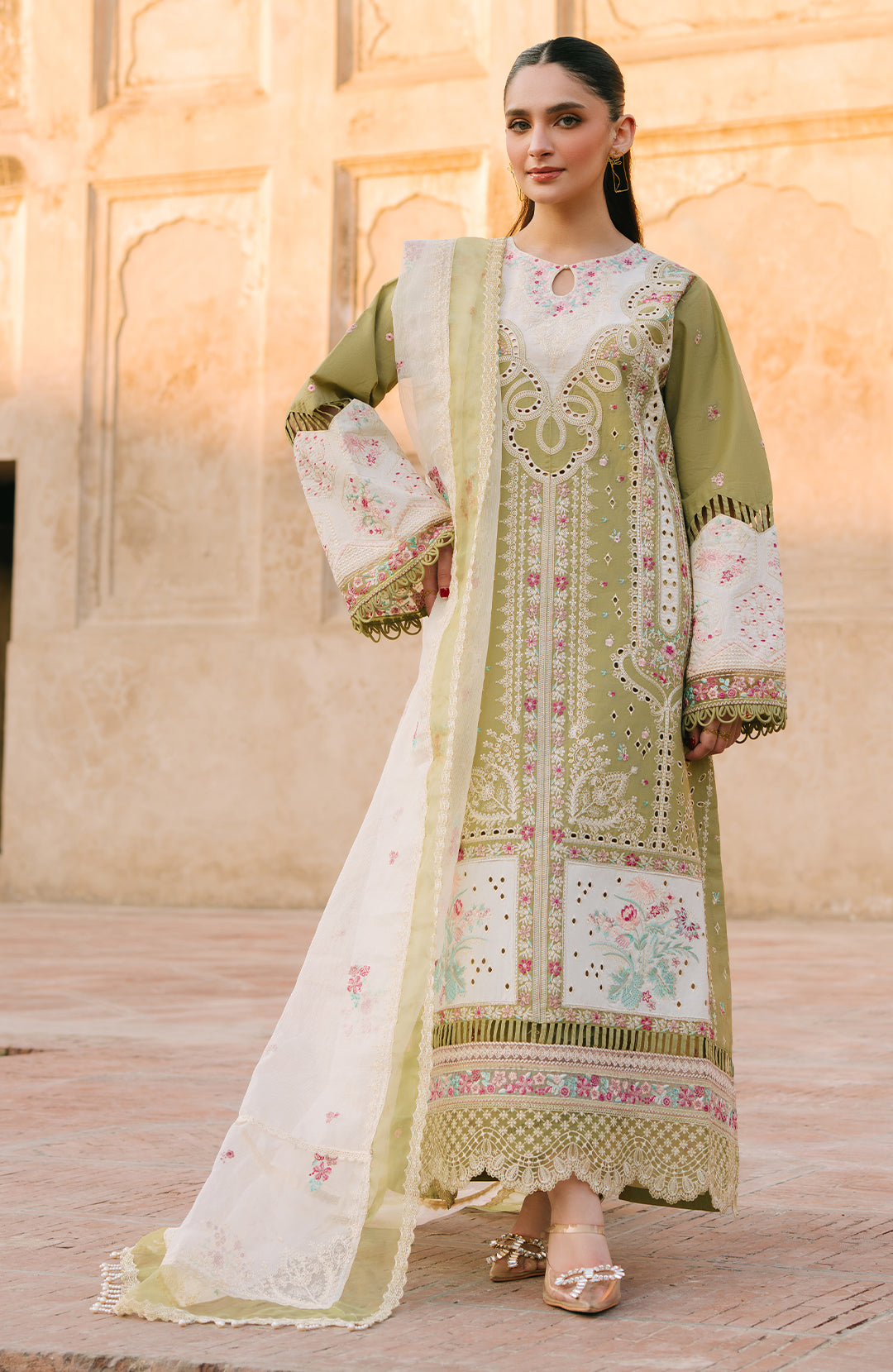 Fiona | Sarang Lawn 25 | Talia - Official Fiona stockist in UK - Sakeena London