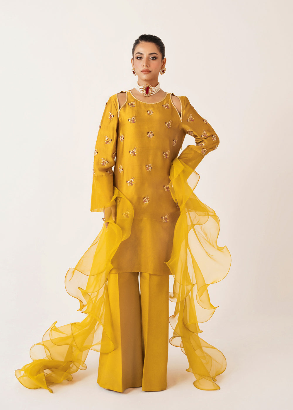 Dastoor | Euphoria Luxury Pret 24 | Sunshine - Official Dastoor stockist in UK - Sakeena London