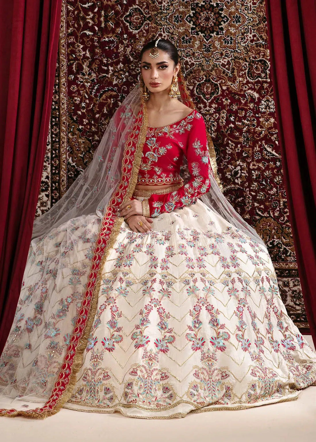 Dastoor | Noor-E-Jahan Wedding Collection'24 | Muskaan - Official Dastoor stockist in UK - Sakeena London