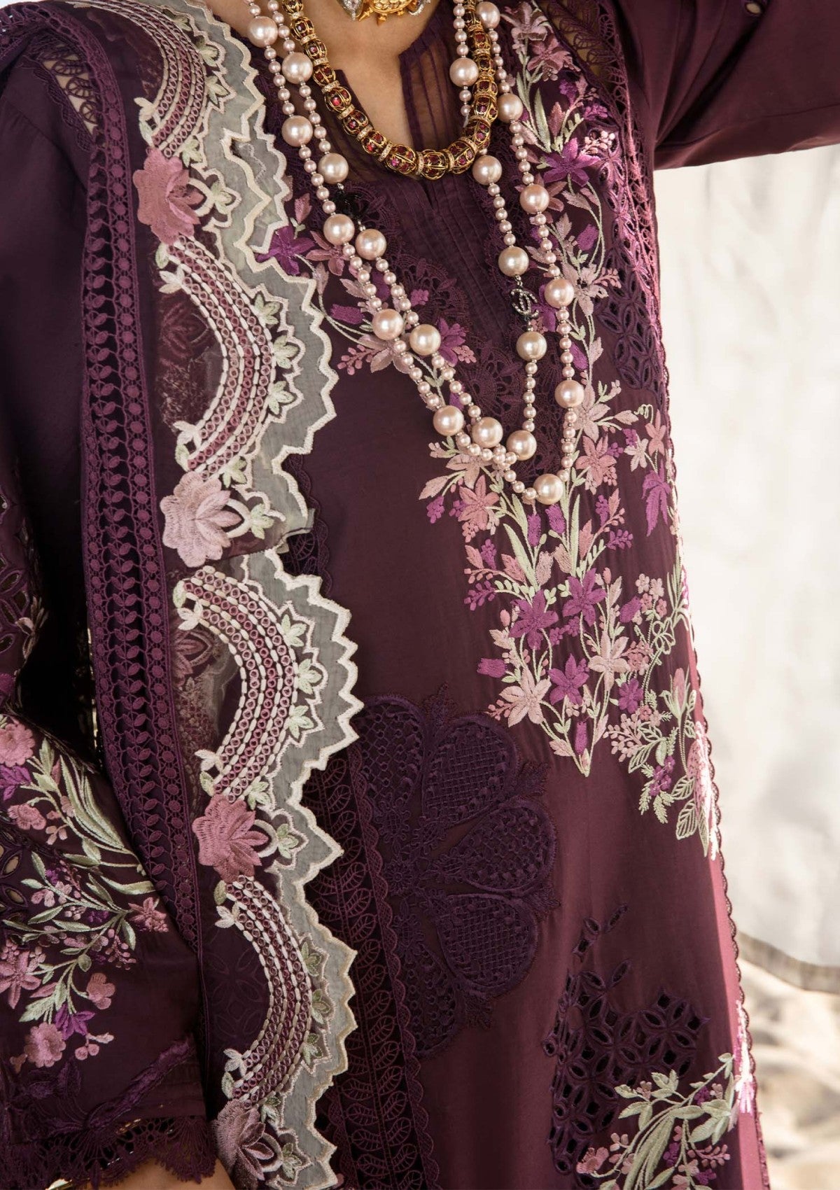 Lawn - Saira Shakira - Unstitched Festive 25 - DAHLIA-B