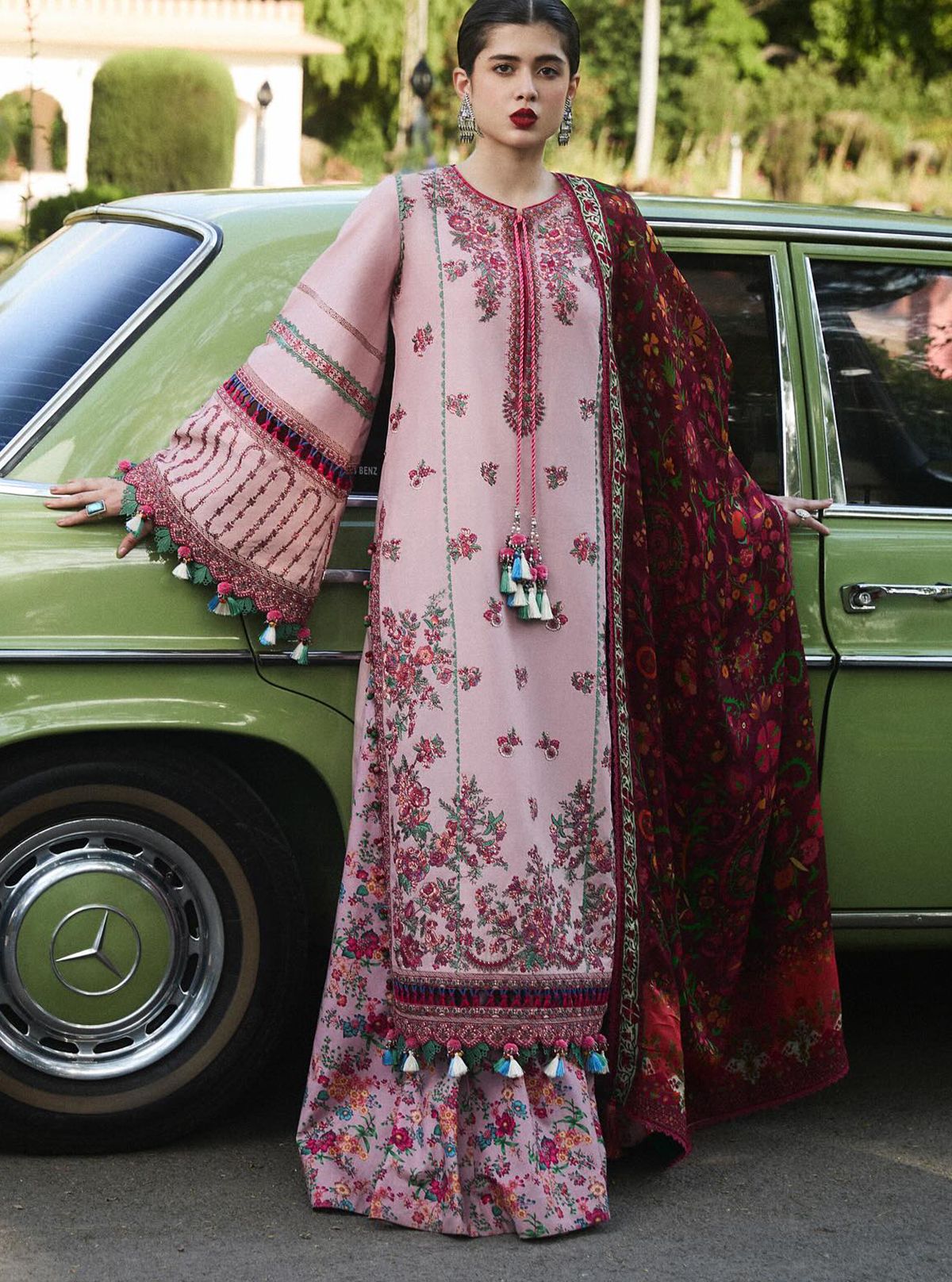Lawn Collection - Hussain Rehar - SS 24 - D#491 - Sakura