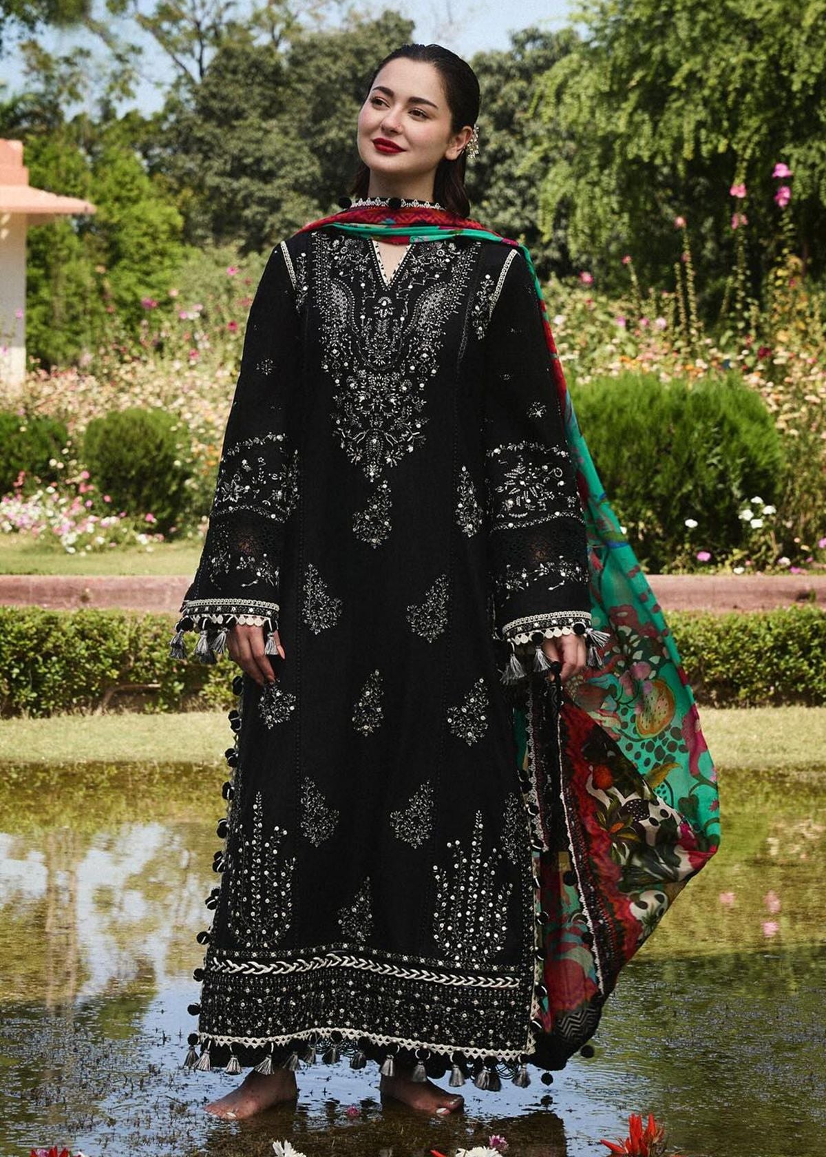 Lawn Collection - Hussain Rehar - SS 24 - D#499 - Rave