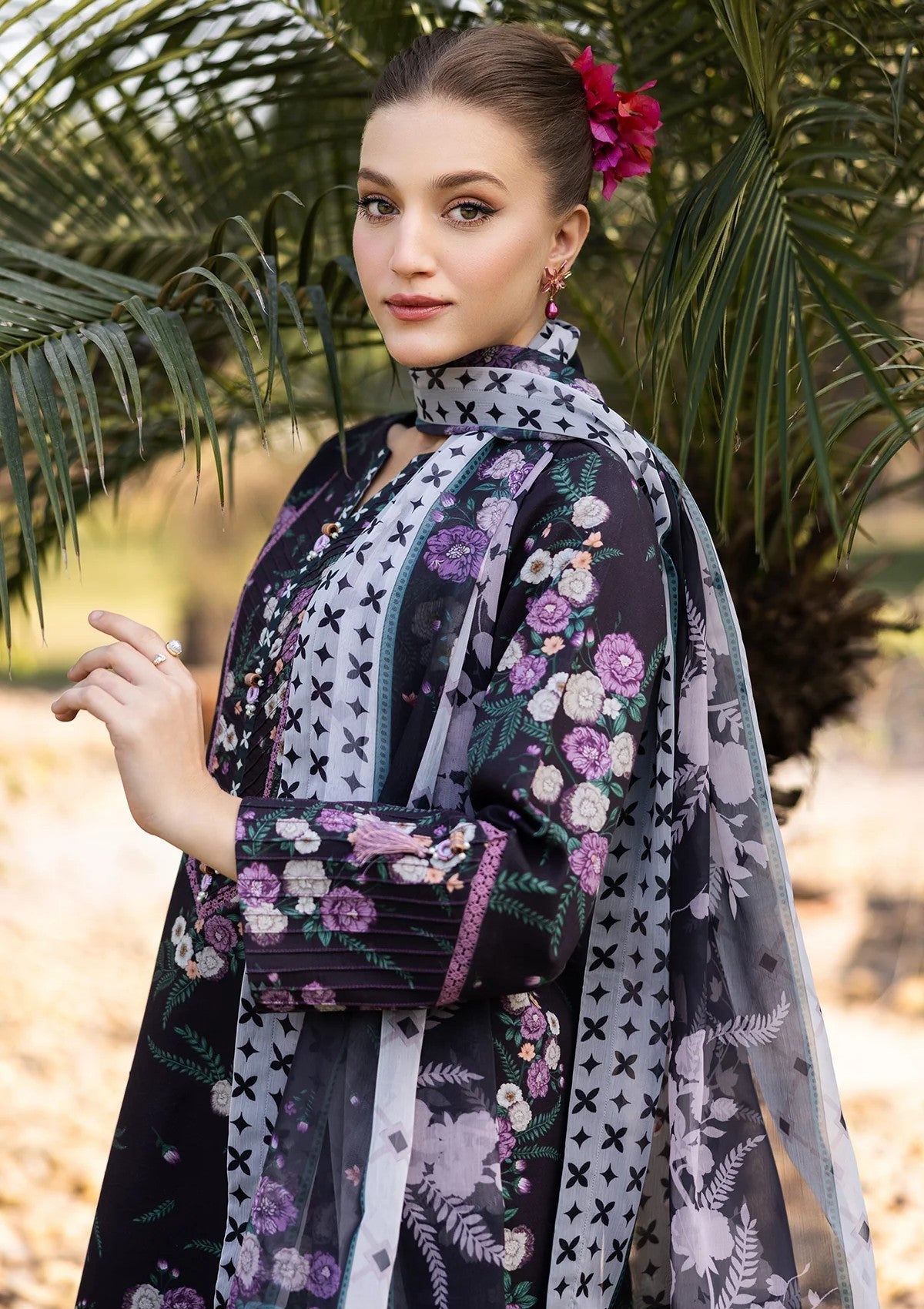 Lawn - Alizeh - Sheen Prints 25 - AF-PL-6039 - Tod