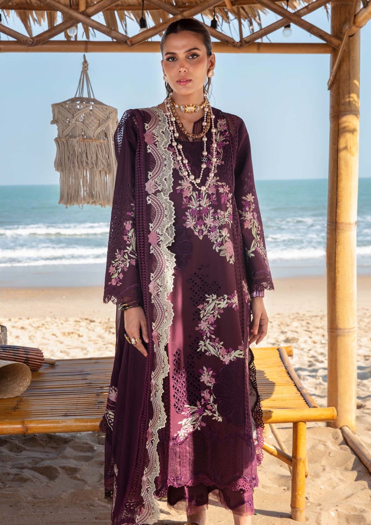 Lawn - Saira Shakira - Unstitched Festive 25 - DAHLIA-B