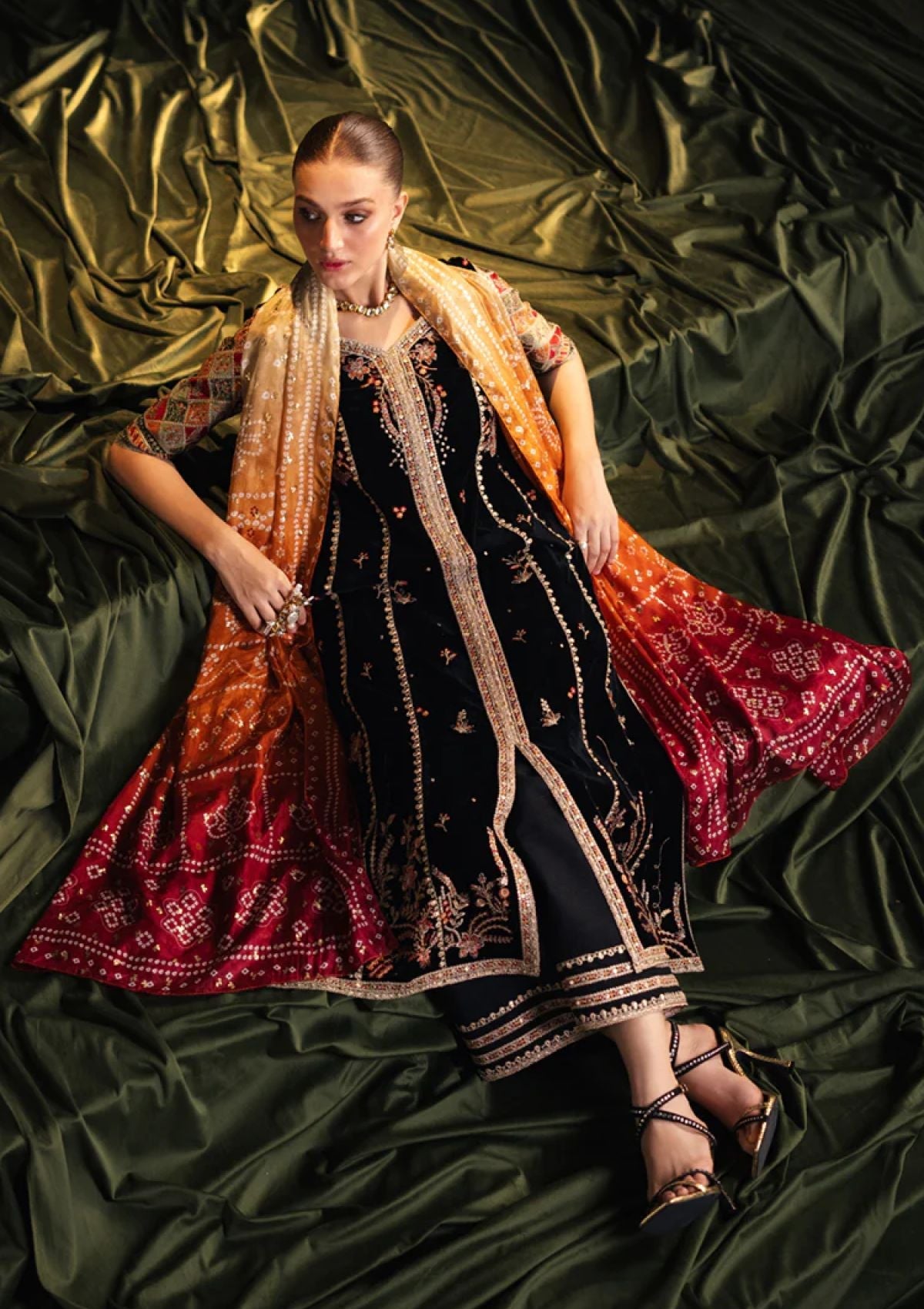 Winter Collection - Qalamkar - Velvet Edit - QV24#06 - ZOLA