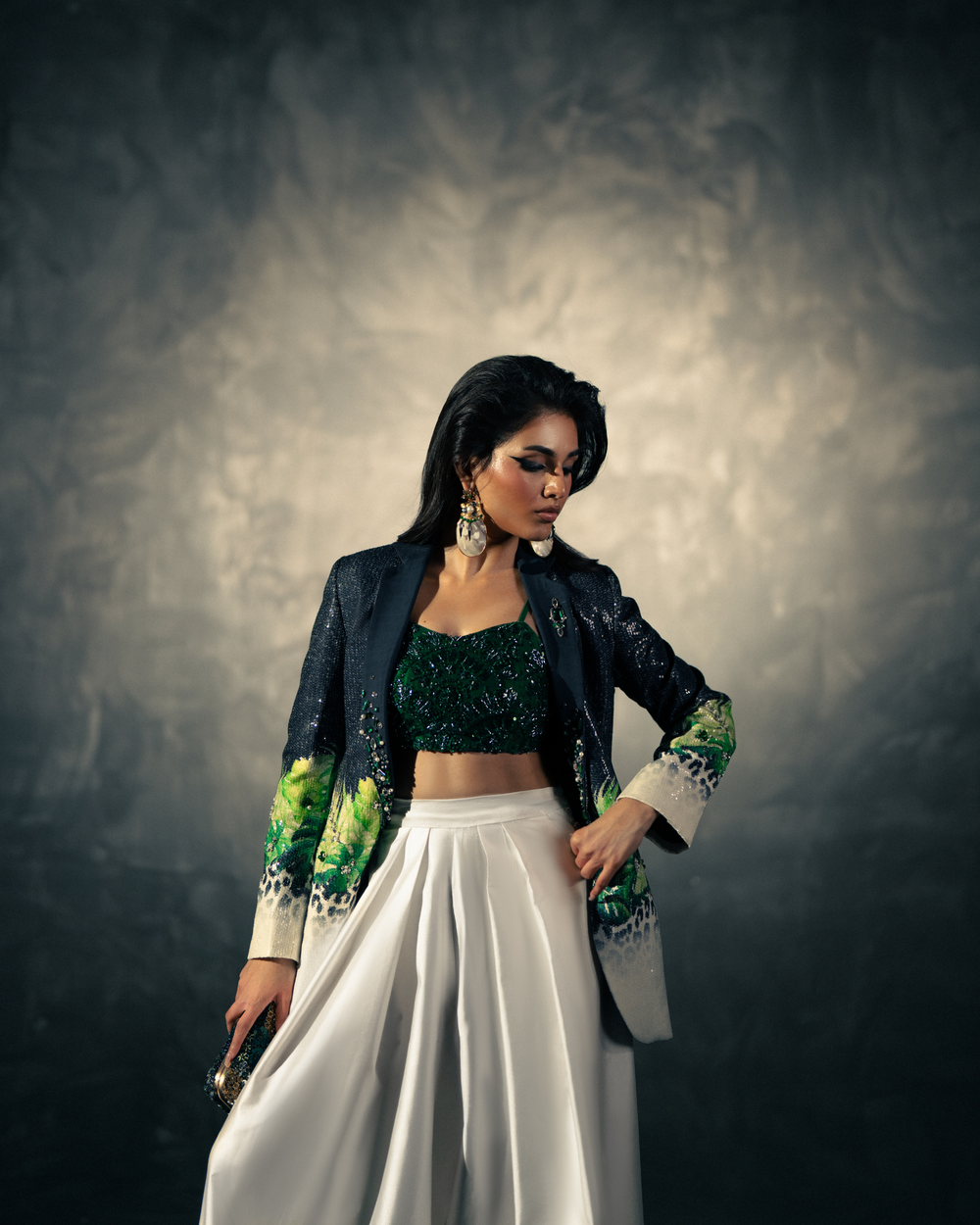 Vasal | Zyra Luxe Pret 26 | Runway noir - Official Vasal stockist in UK - Sakeena London