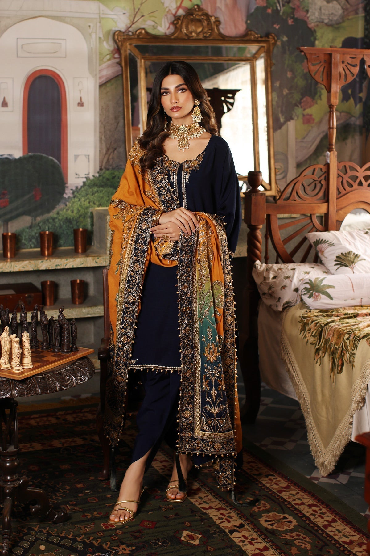 Mina Kashif | Luxury Pret | MKF23-17 - Official Mina Kashif stockist in UK - Sakeena London